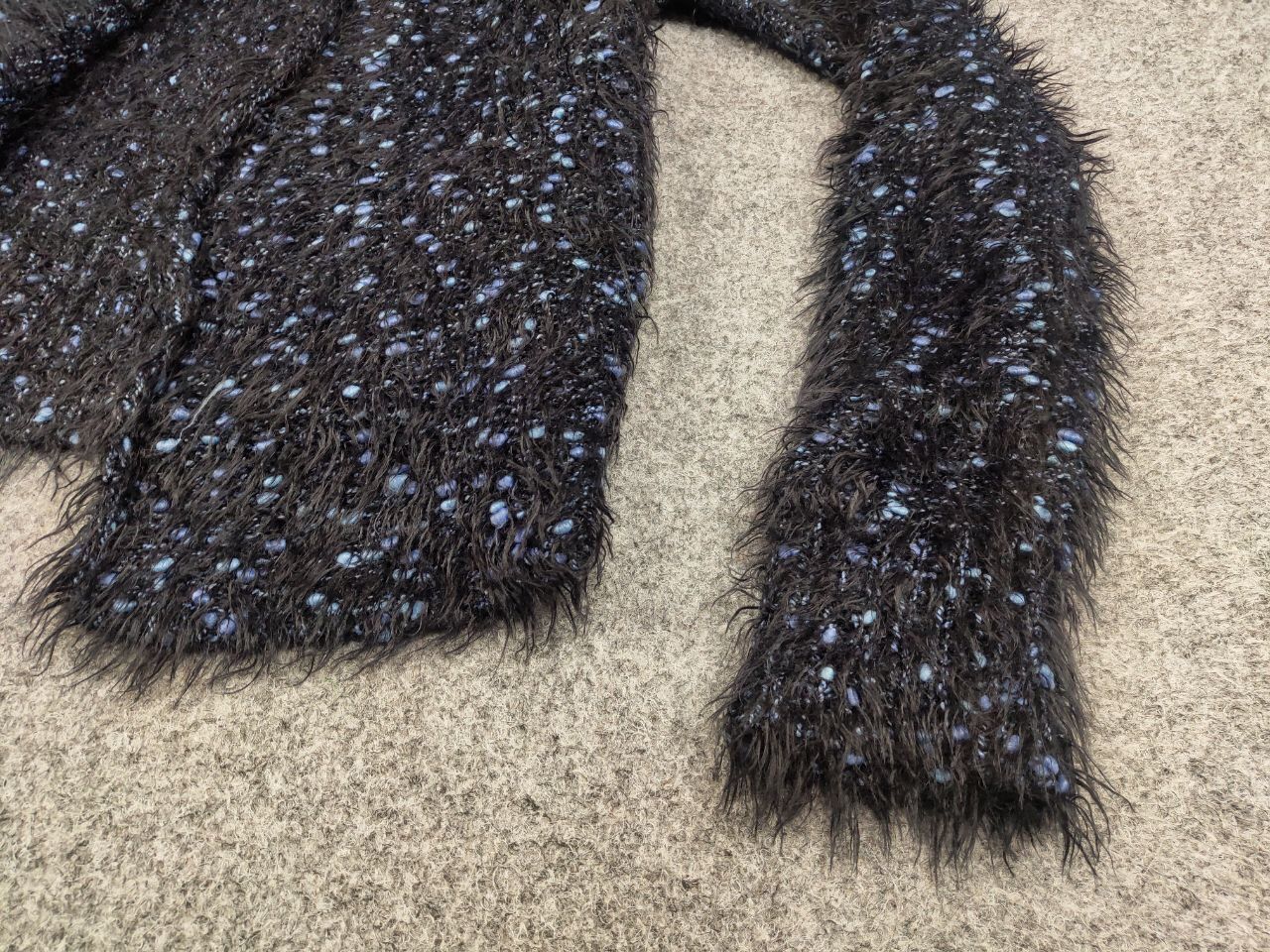 Japanese Brand Vintage 90's Japanese Cardigan Mohair Style Fuzzy Sweater Size M / US 6-8 / IT 42-44 - 14 Thumbnail