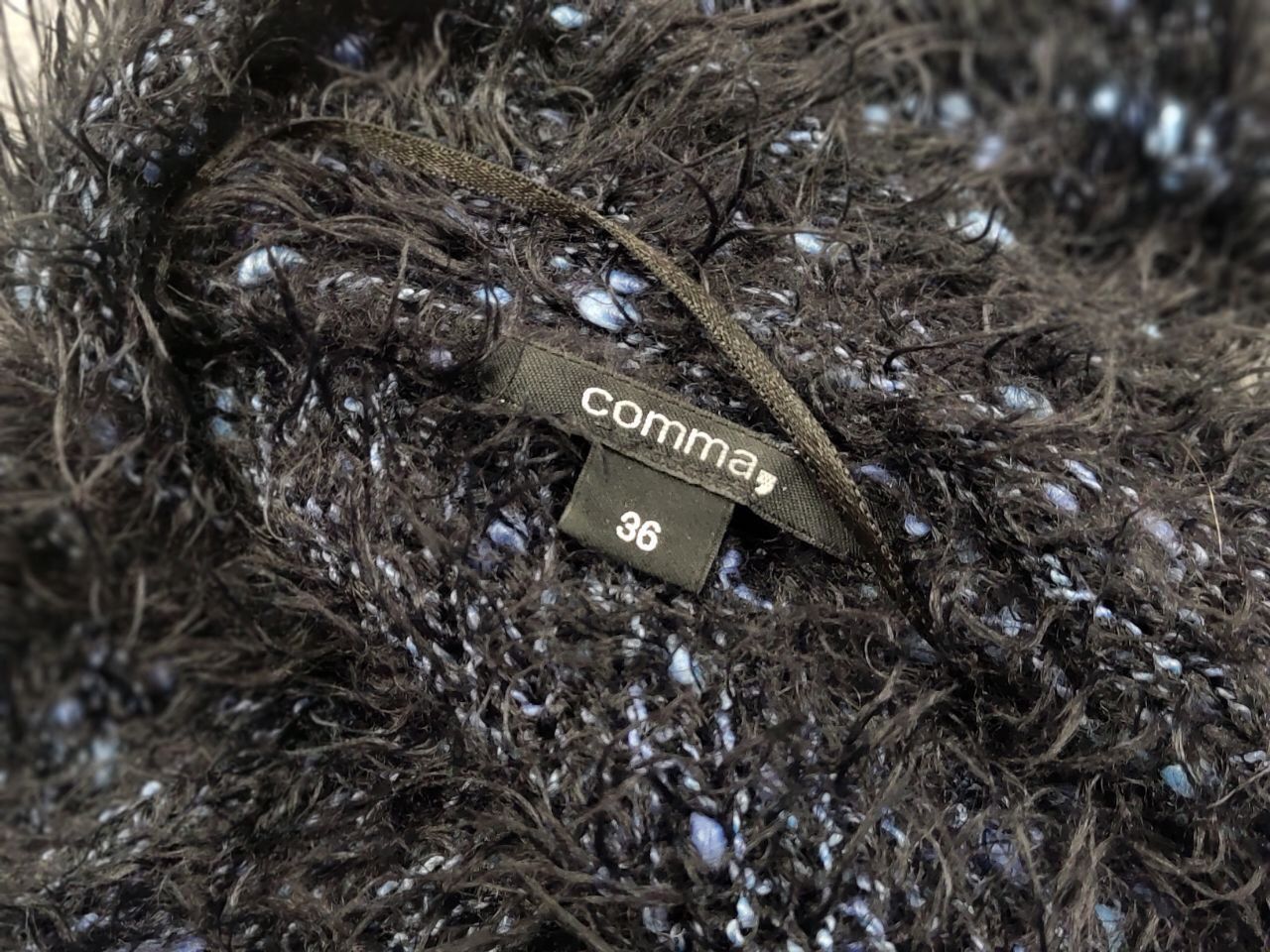 Japanese Brand Vintage 90's Japanese Cardigan Mohair Style Fuzzy Sweater Size M / US 6-8 / IT 42-44 - 16 Thumbnail