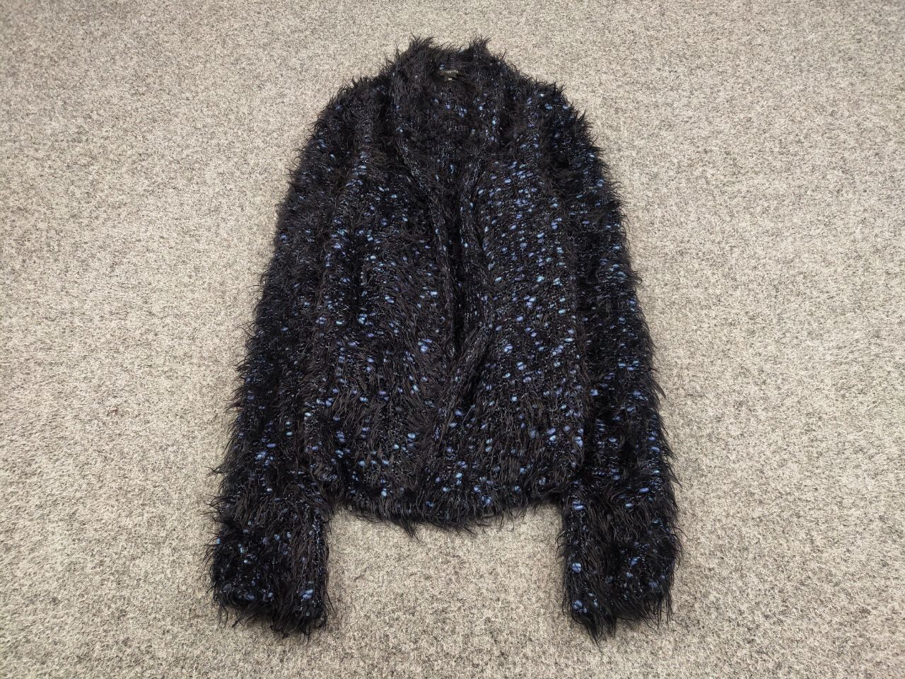 Japanese Brand Vintage 90's Japanese Cardigan Mohair Style Fuzzy Sweater Size M / US 6-8 / IT 42-44 - 2 Thumbnail