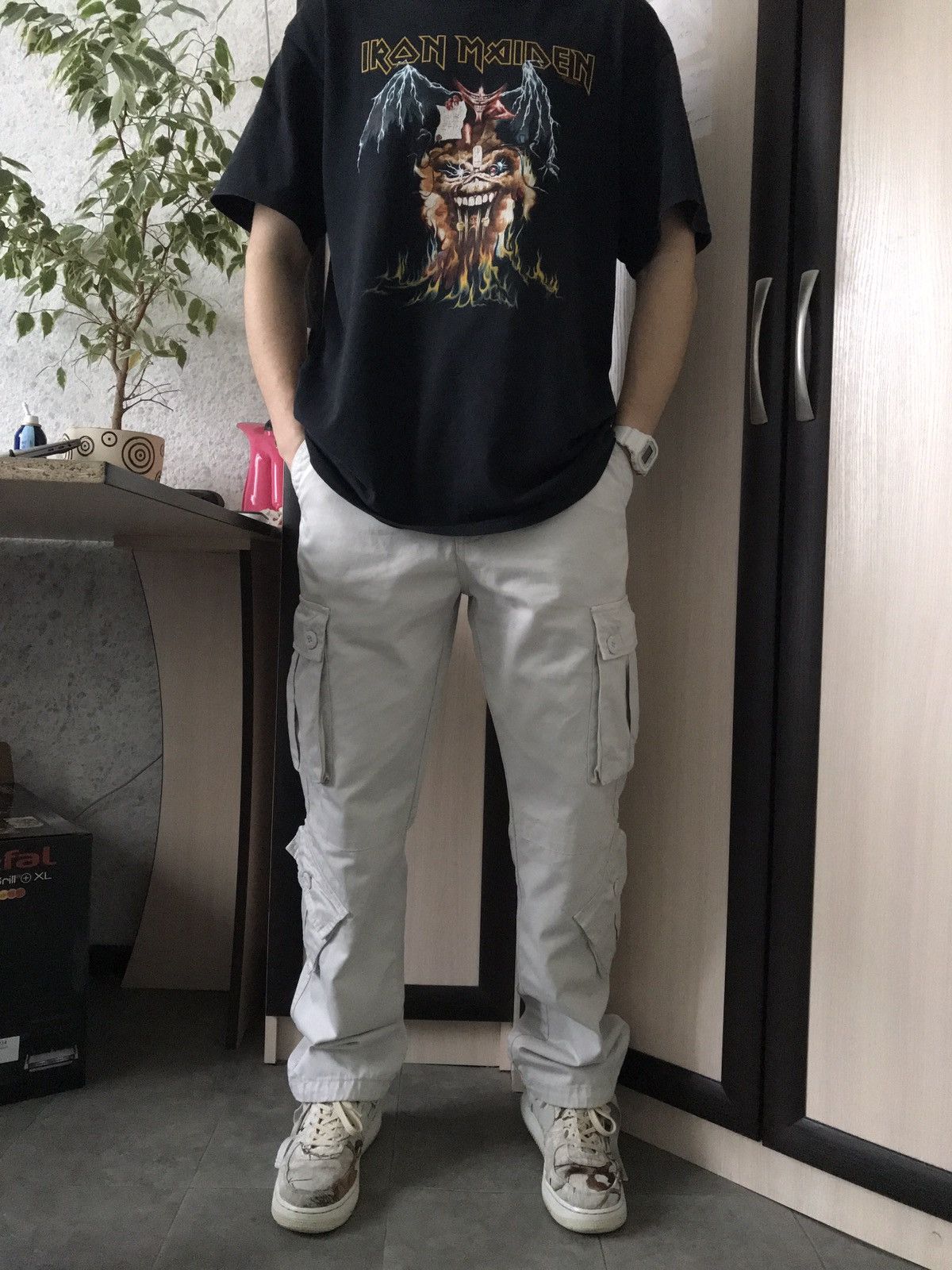 Vintage Cargo pants Size US 30 / EU 46 - 4 Thumbnail