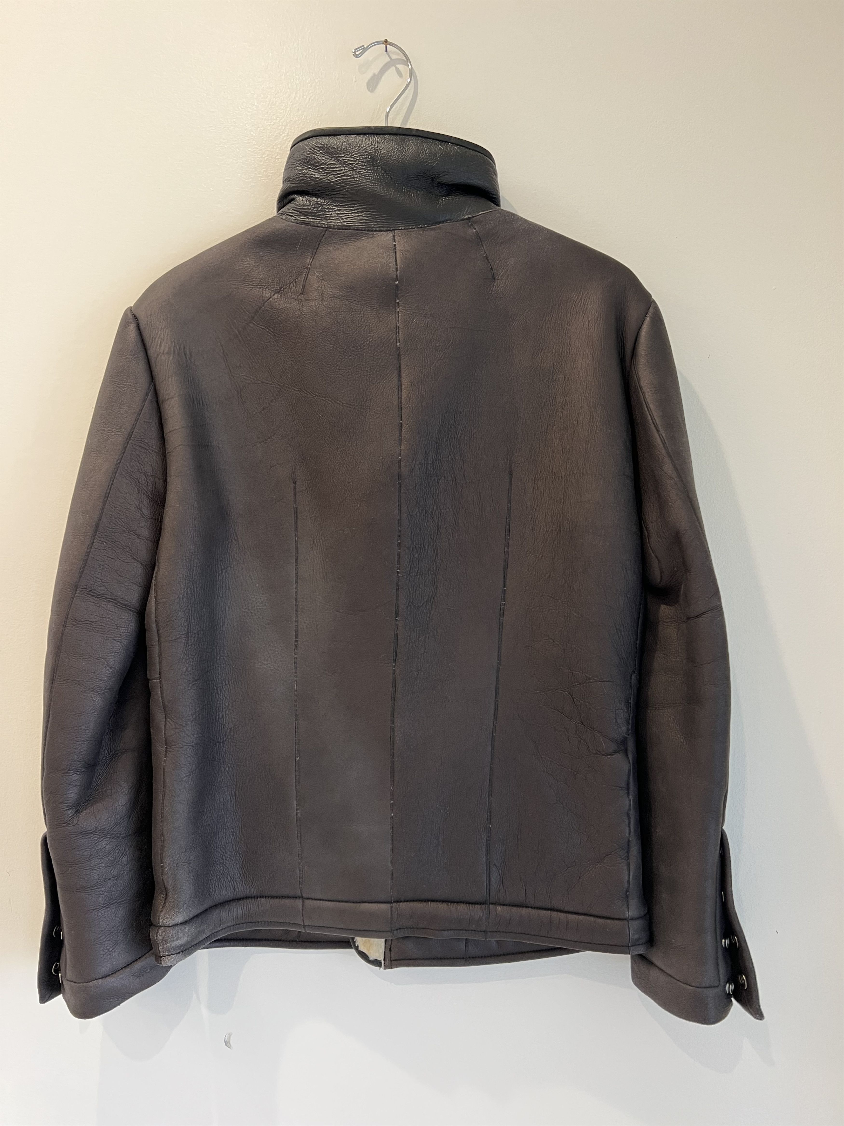 Rick Owens Rich Owens Shearling Leather Jacket Size US M / EU 48-50 / 2 - 3 Thumbnail