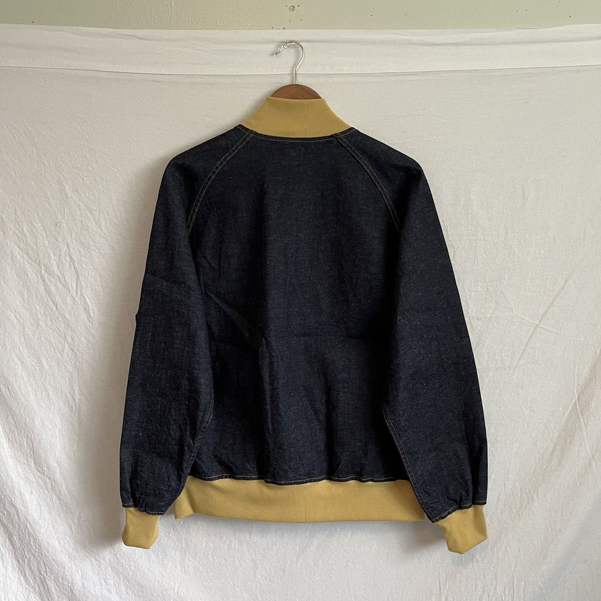 Needles SS22 10.5 oz Denim Bomber Jacket Size US M / EU 48-50 / 2 - 5 Thumbnail