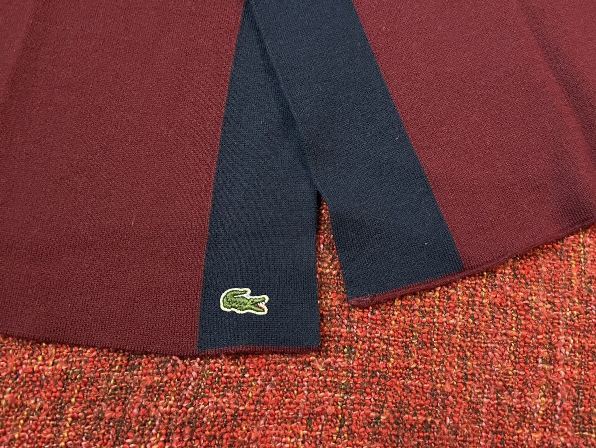 Lacoste × Vintage 🐊 Lacoste Flag of France long wool scarf Size ONE SIZE - 2 Thumbnail