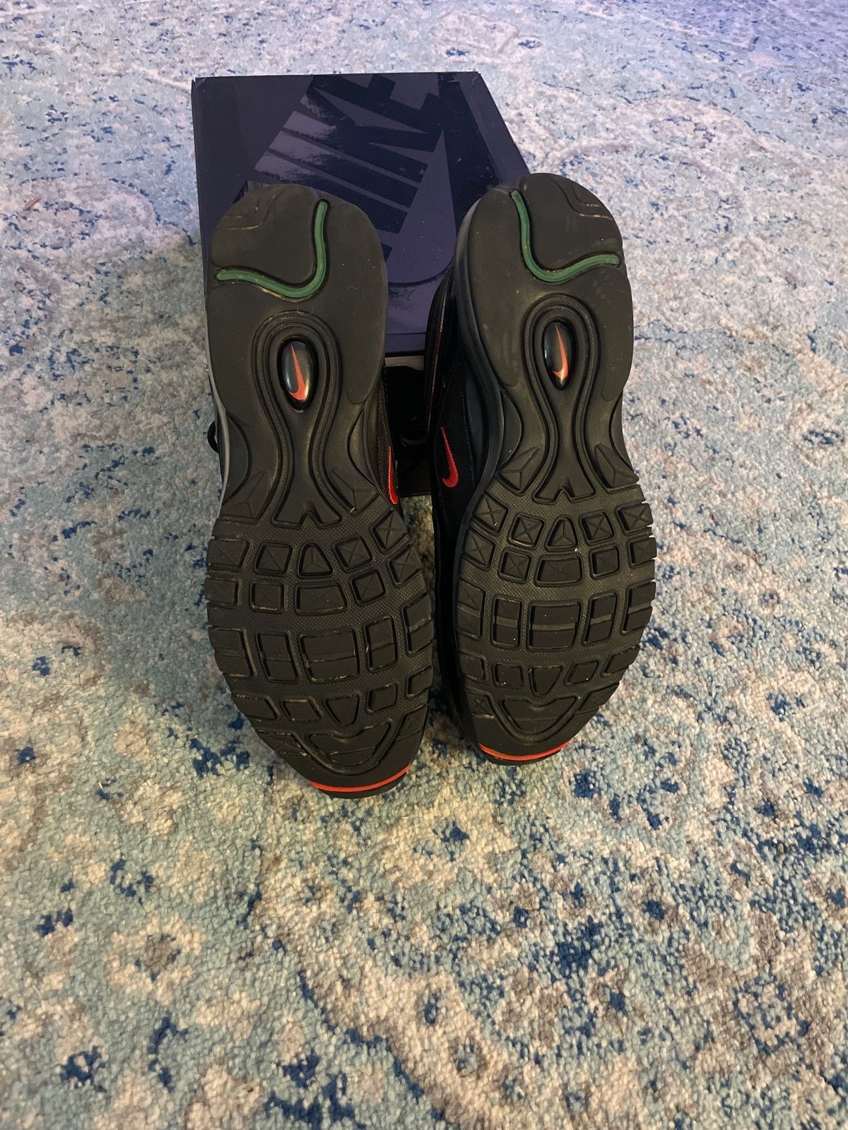 Nike × Undefeated Nike X UNDEFEATED air max 97 OG (black) Size US 11.5 / EU 44-45 - 5 Thumbnail