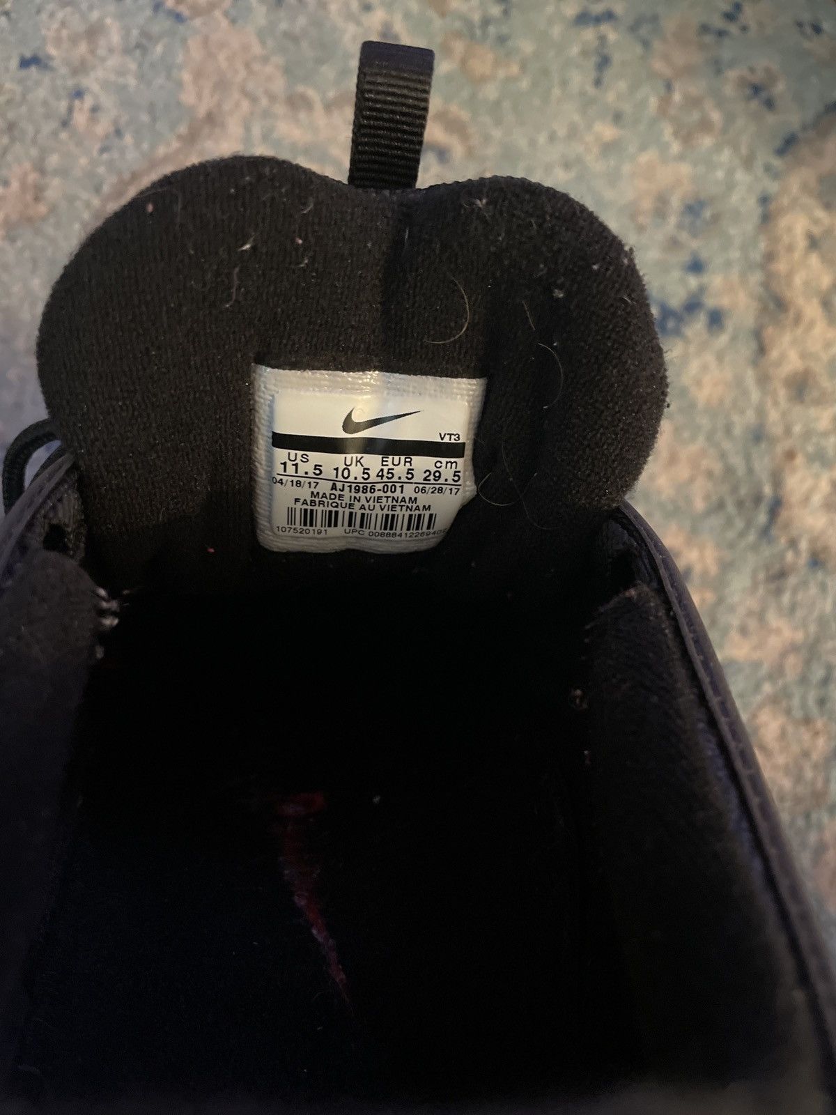 Nike × Undefeated Nike X UNDEFEATED air max 97 OG (black) Size US 11.5 / EU 44-45 - 6 Thumbnail