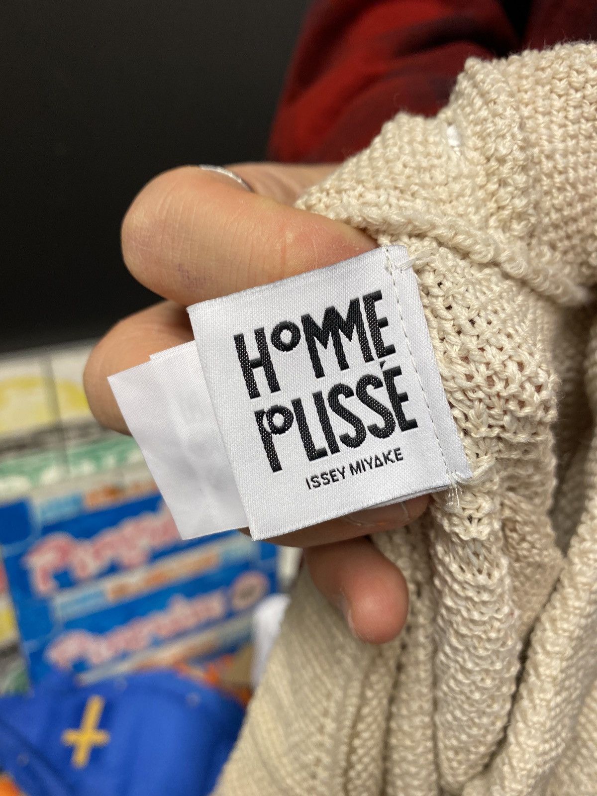 Issey Miyake Issey Miyake Homme Plisse Pleats Cream Size US 32 / EU 48 - 4 Thumbnail
