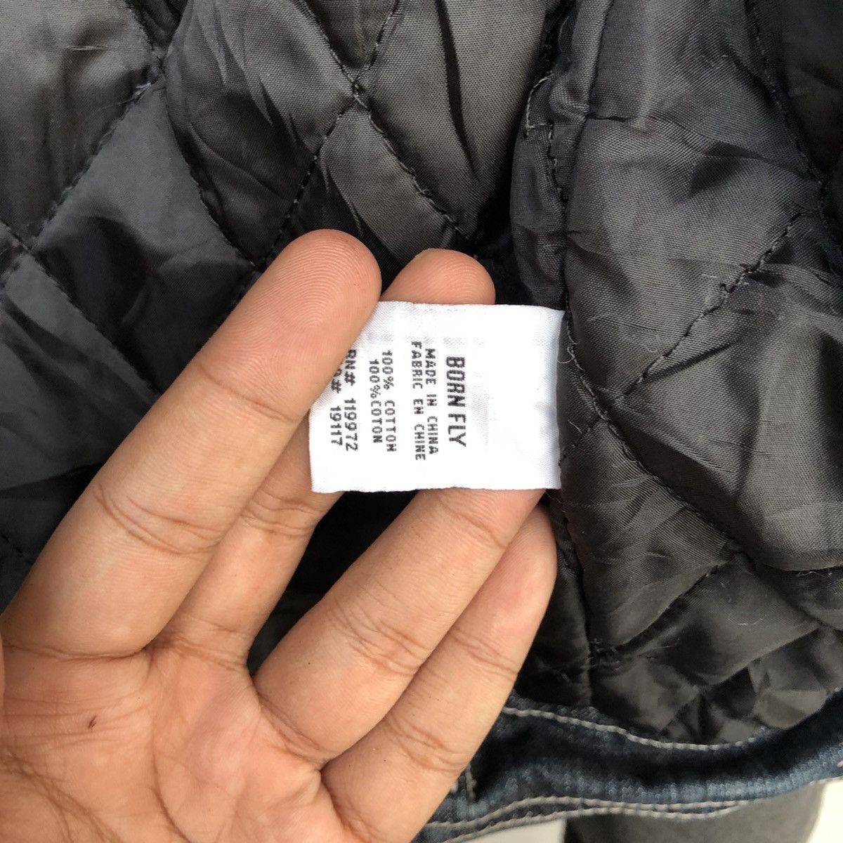 Japanese Brand Vintage Patchwork Born To Fly Jacket Denim Style Size US M / EU 48-50 / 2 - 10 Thumbnail