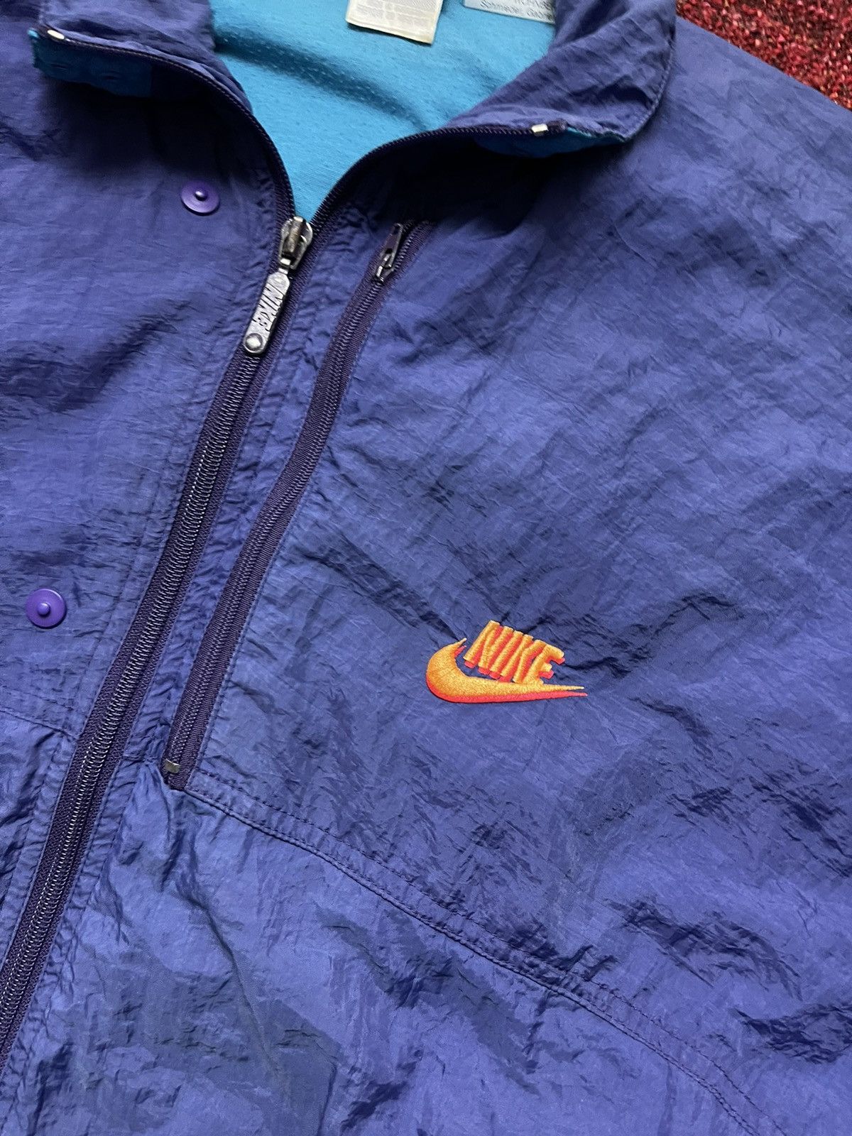 Nike × Vintage Nike vintage 80s track jacket Size US S / EU 44-46 / 1 - 4 Thumbnail