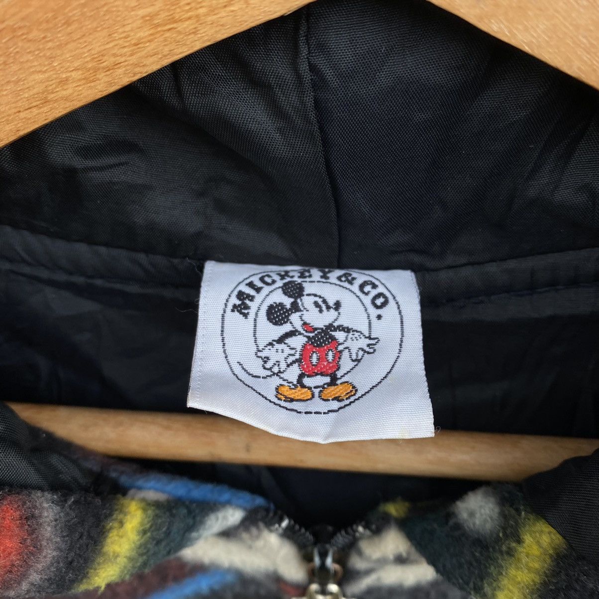 Mickey Mouse Vintage 90s Disney Mickey Mouse FullPrinted Fleece Jacket Size US M / EU 48-50 / 2 - 8 Thumbnail