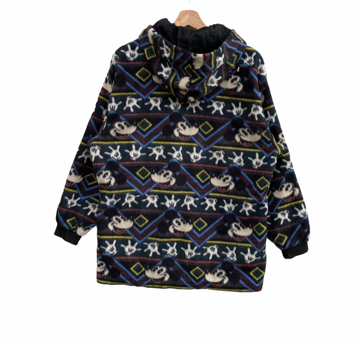 Mickey Mouse Vintage 90s Disney Mickey Mouse FullPrinted Fleece Jacket Size US M / EU 48-50 / 2 - 5 Thumbnail