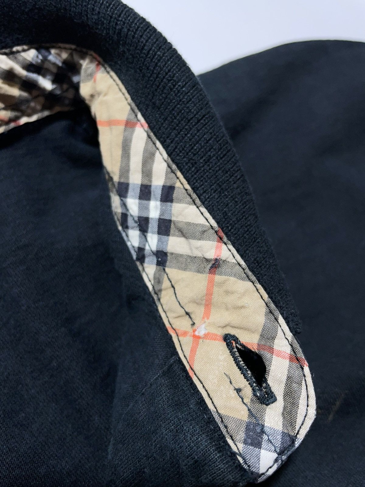 Burberry Burberry’s Vintage Longsleeve Polo Size US XL / EU 56 / 4 - 13 Thumbnail