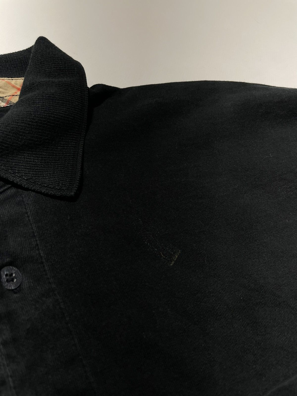 Burberry Burberry’s Vintage Longsleeve Polo Size US XL / EU 56 / 4 - 5 Thumbnail
