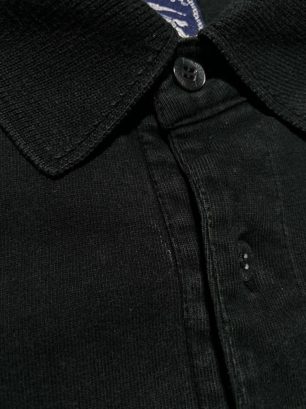 Burberry Burberry’s Vintage Longsleeve Polo Size US XL / EU 56 / 4 - 4 Thumbnail