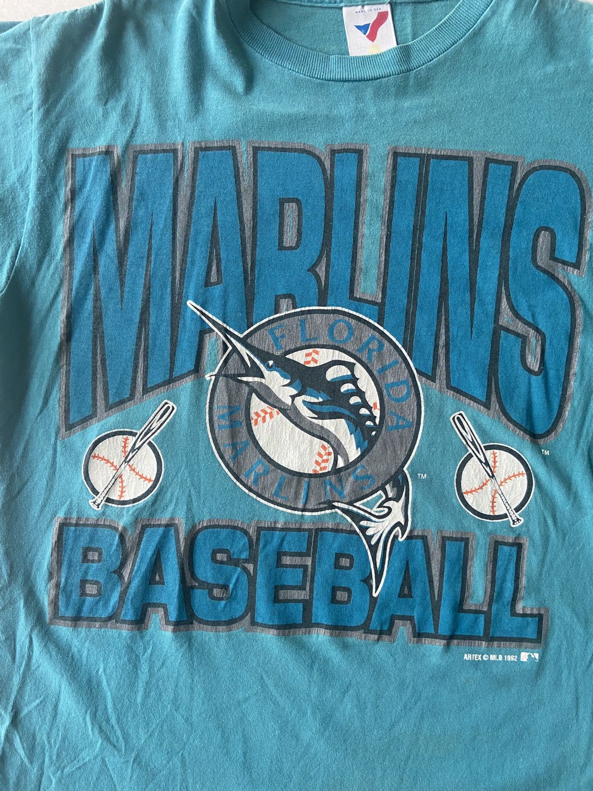 MLB × Vintage Vintage 1992 Florida Marlins Tee Size US L / EU 52-54 / 3 - 2 Thumbnail