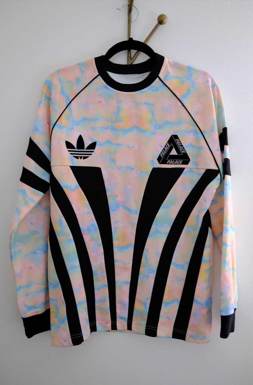 Crew Neck Palace Multicolor Sweater Palace Hairy Flag Knit