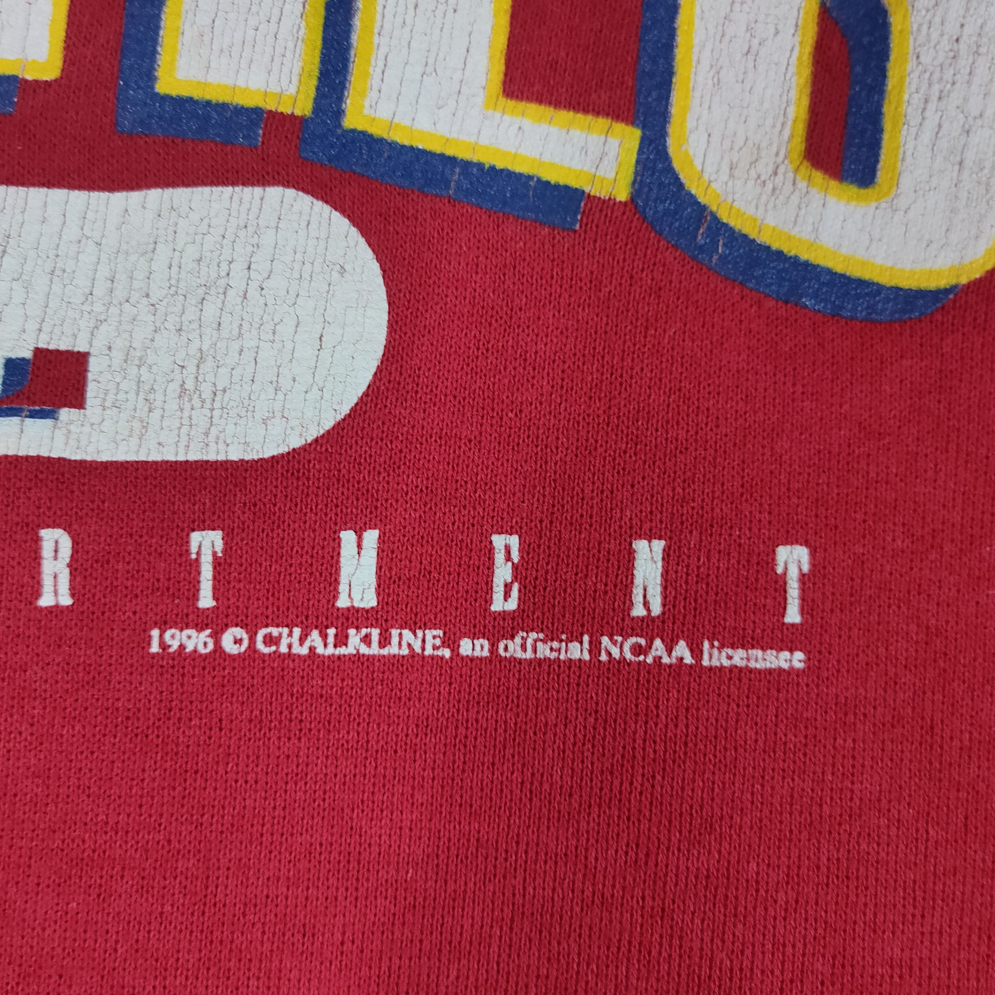 NCAA Vintage 1996 NCAA IOWA STATE Chalkline Basketball Hoodie Size US L / EU 52-54 / 3 - 3 Thumbnail