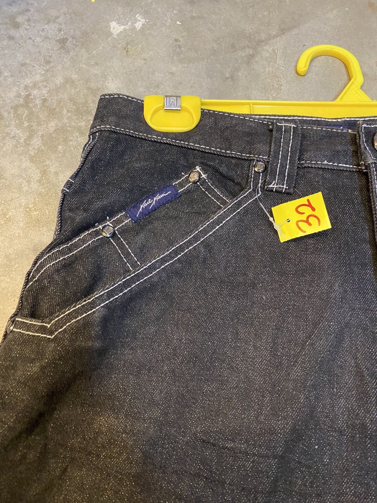 Karl Kani Vintage KARL KANI Embroidery 5 Pockets Quarter Pant Size US 31 - 8 Thumbnail