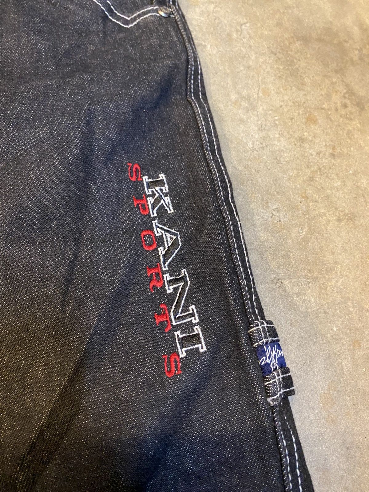 Karl Kani Vintage KARL KANI Embroidery 5 Pockets Quarter Pant Size US 31 - 7 Thumbnail