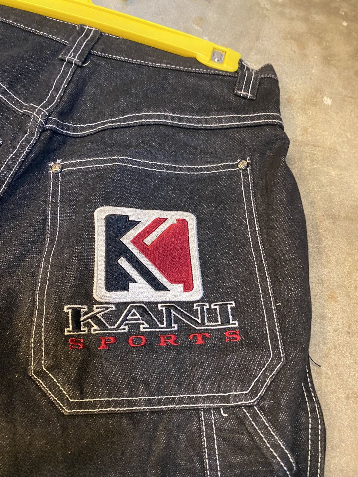 Karl Kani Vintage KARL KANI Embroidery 5 Pockets Quarter Pant Size US 31 - 2 Thumbnail