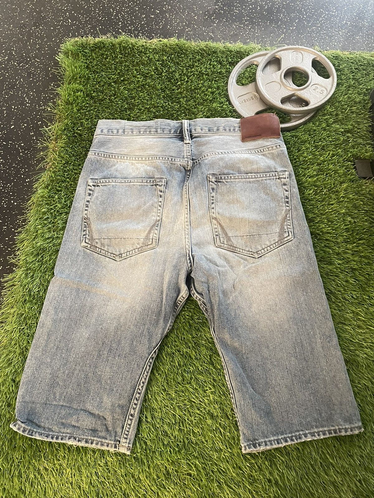 Allsaints Allsaints Long Denim Jean Shorts Size US 30 / EU 46 - 5 Thumbnail