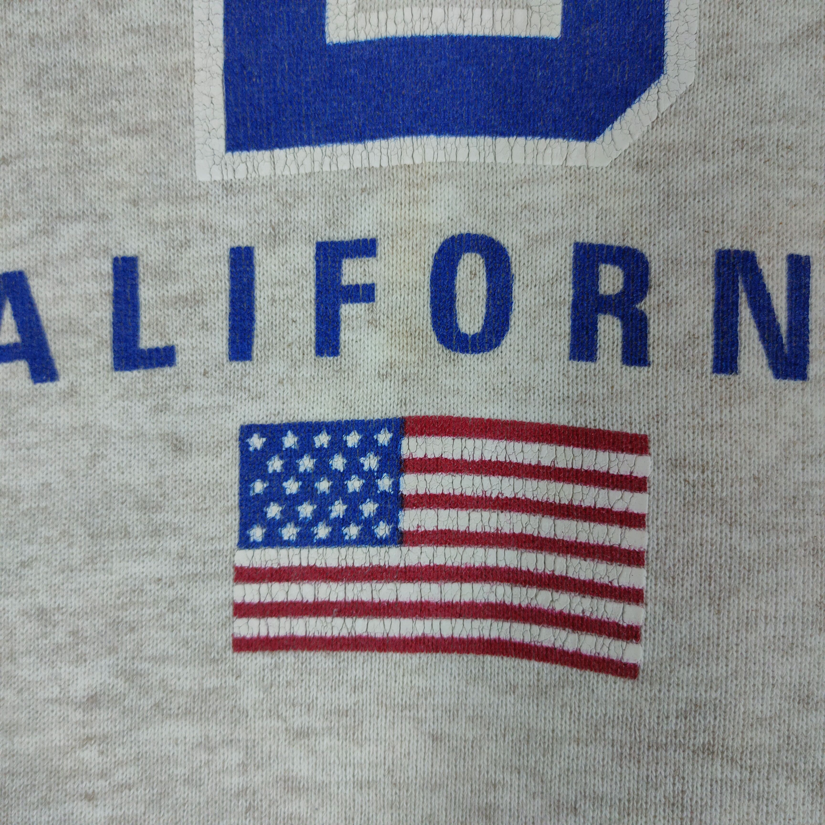 Vintage Vintage 90s USA CALIFORNIA Spellout Crewneck Sweatshirt Size US XL / EU 56 / 4 - 4 Thumbnail