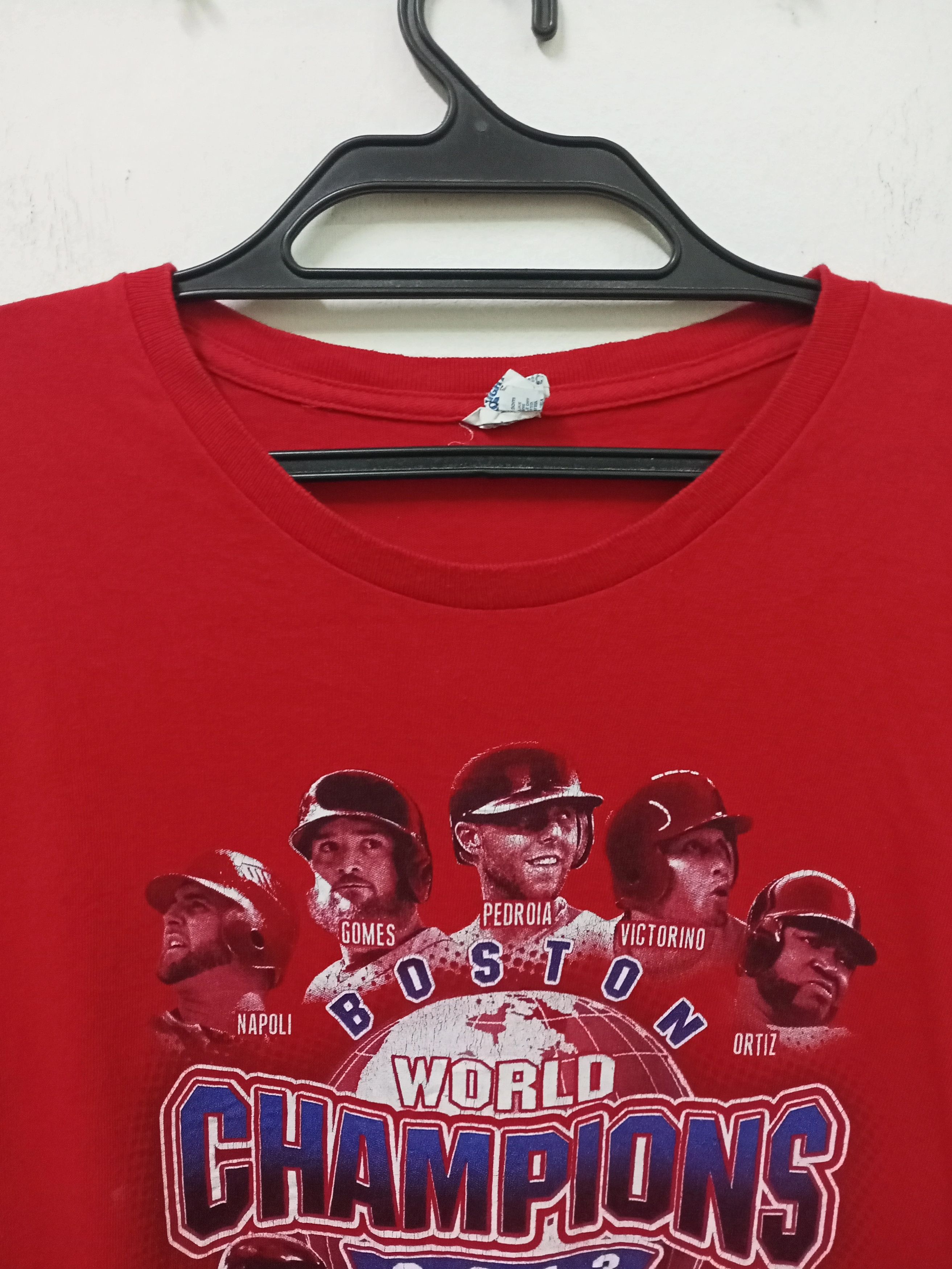 MLB Boston Red Sox Mlb World Champions T-shirt Size US XXL / EU 58 / 5 - 5 Thumbnail