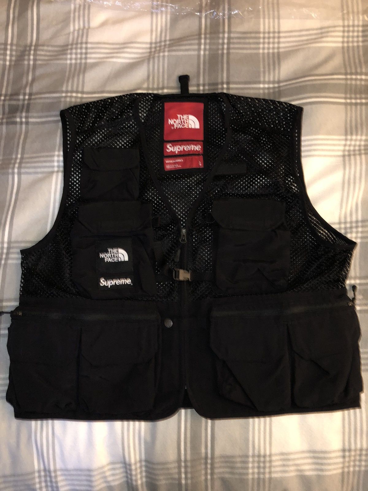 Supreme The North Face Cargo vest 黒