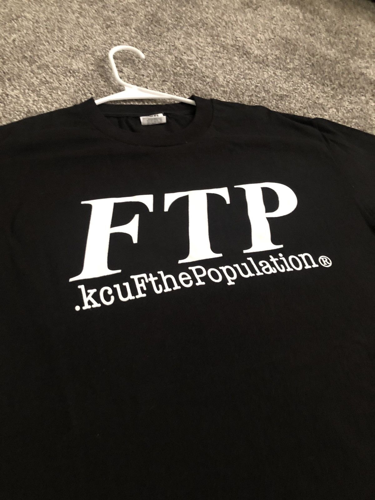 Fuck The Population FTP OG Logo Shirt (L) Size US L / EU 52-54 / 3 - 2 Thumbnail