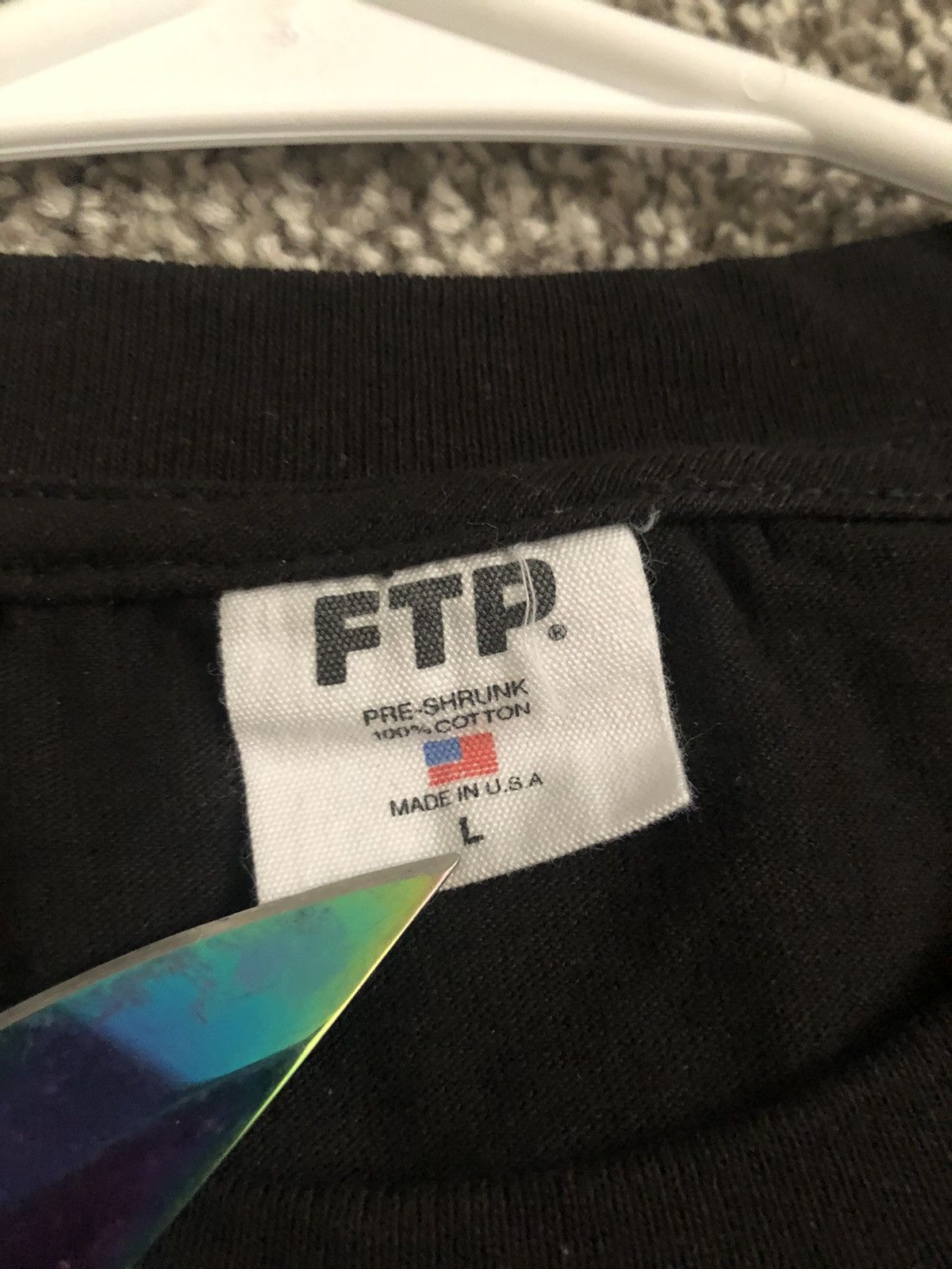Fuck The Population FTP OG Logo Shirt (L) Size US L / EU 52-54 / 3 - 3 Thumbnail