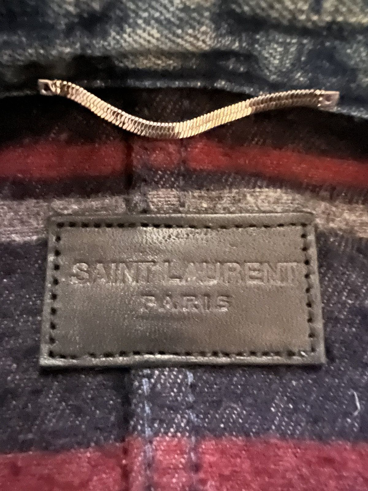 Saint Laurent Paris Saint laurent vintage denim jacket fits like a sz M Size US L / EU 52-54 / 3 - 7 Thumbnail