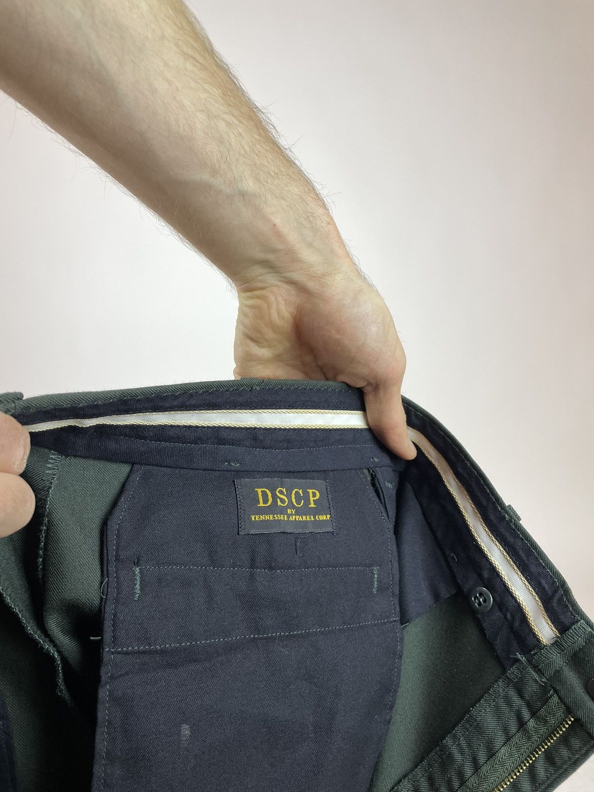 Vintage DSCP Tennessee Apparel Corp Serge Army Trousers pants Size US 32 / EU 48 - 13 Thumbnail