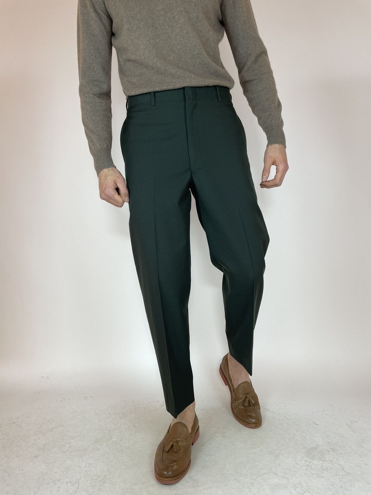 Vintage DSCP Tennessee Apparel Corp Serge Army Trousers pants Size US 32 / EU 48 - 5 Thumbnail