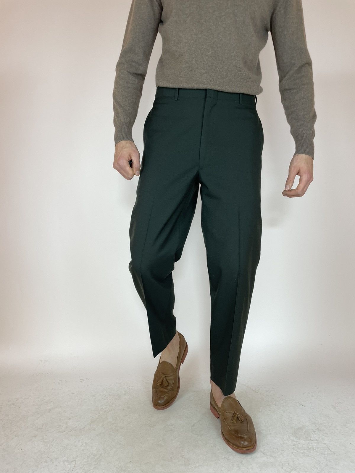 Vintage DSCP Tennessee Apparel Corp Serge Army Trousers pants Size US 32 / EU 48 - 3 Thumbnail