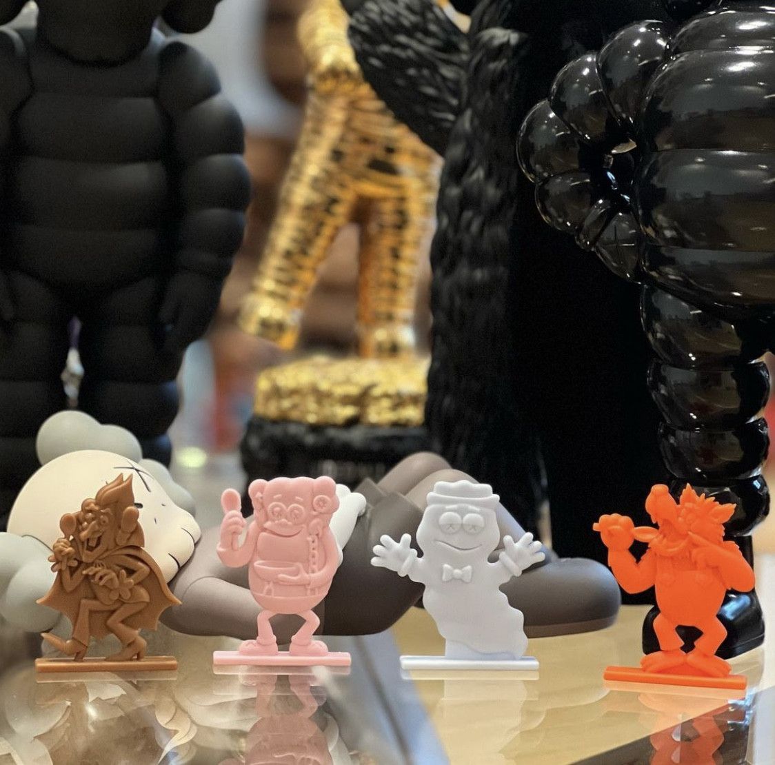 🔥KAWS x General Mills Monsters collectible toys (Set of 4)