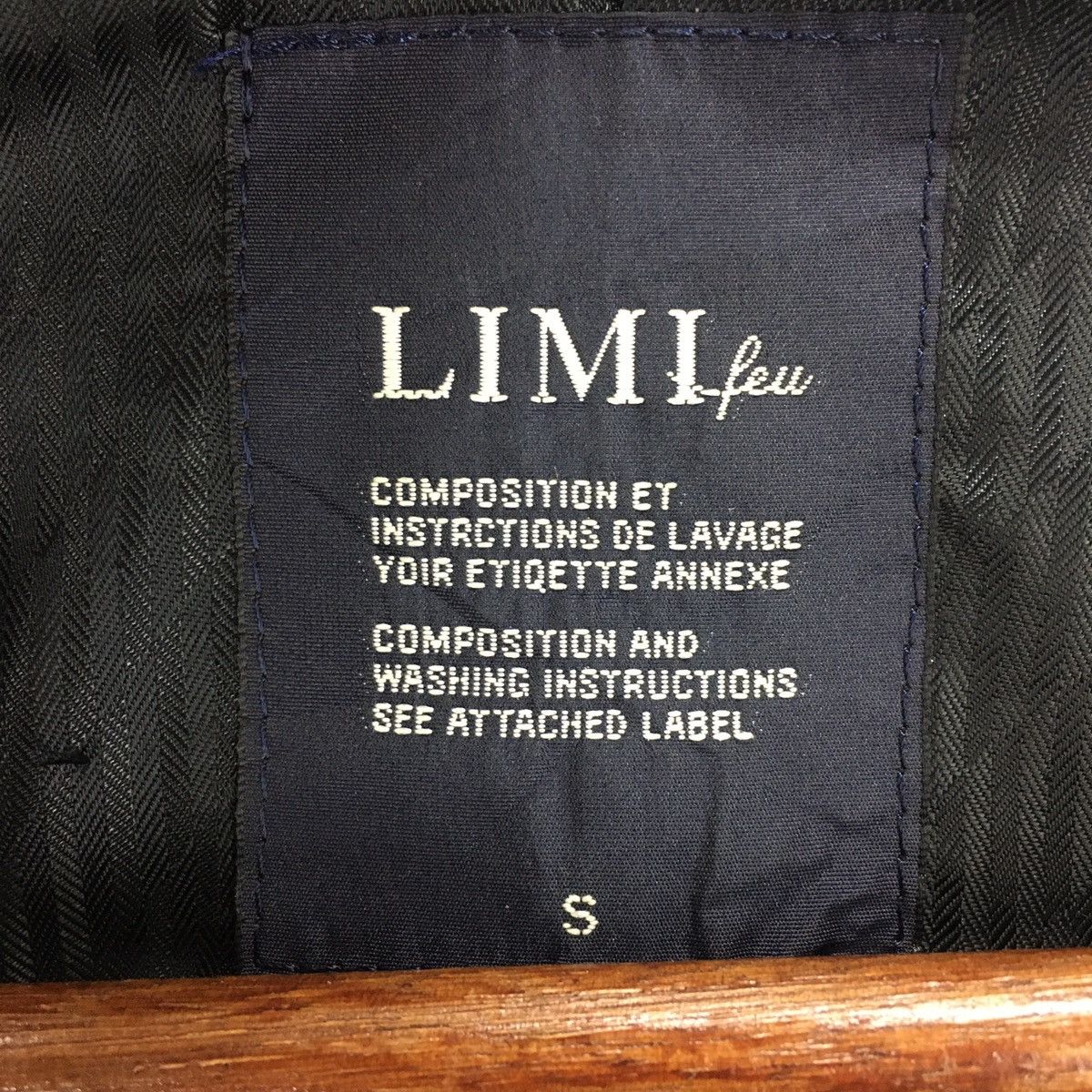 Limi Feu × Yohji Yamamoto Vintage LIMI feu Wool Coat Jacket Made In Japan Size S / US 4 / IT 40 - 6 Thumbnail