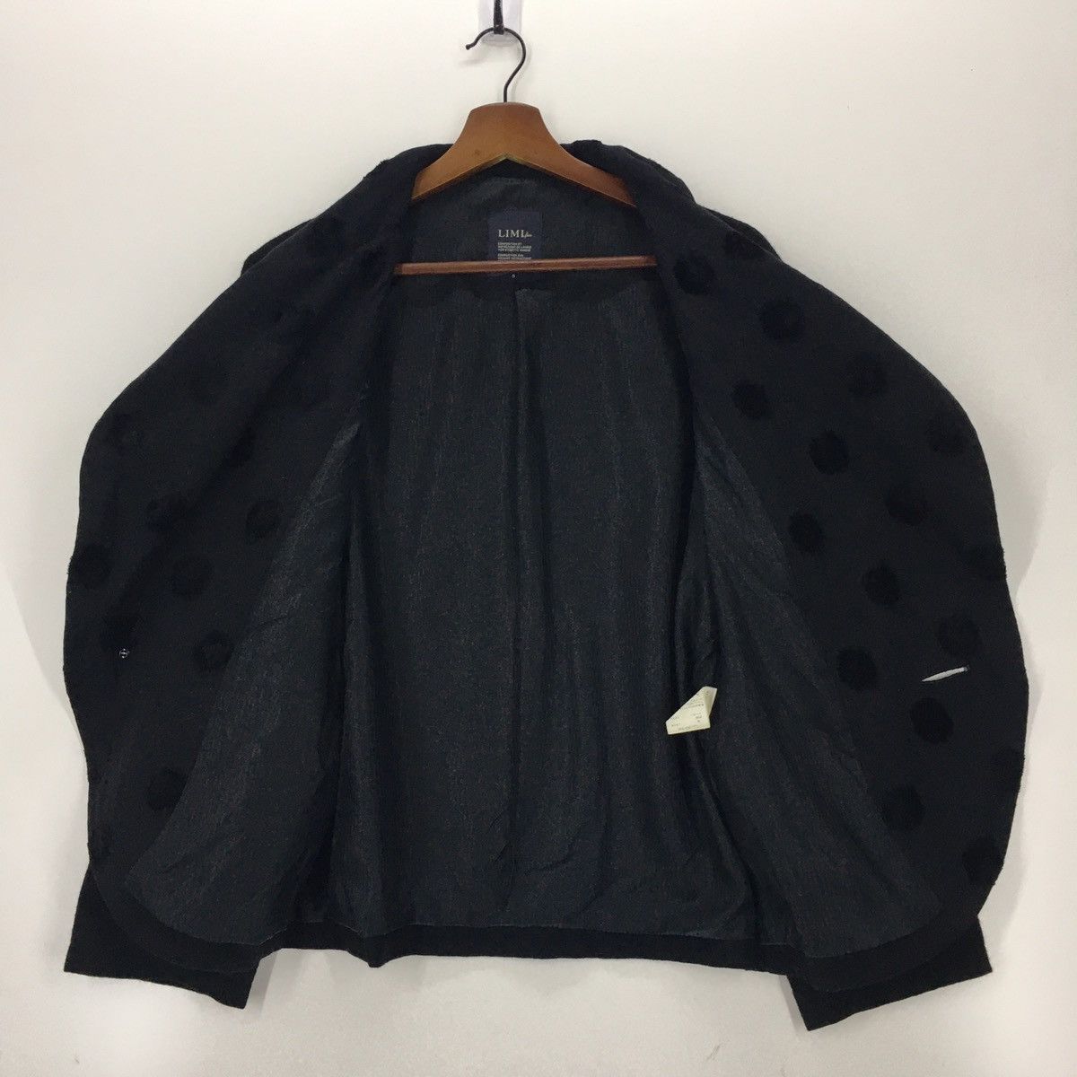 Limi Feu × Yohji Yamamoto Vintage LIMI feu Wool Coat Jacket Made In Japan Size S / US 4 / IT 40 - 7 Thumbnail