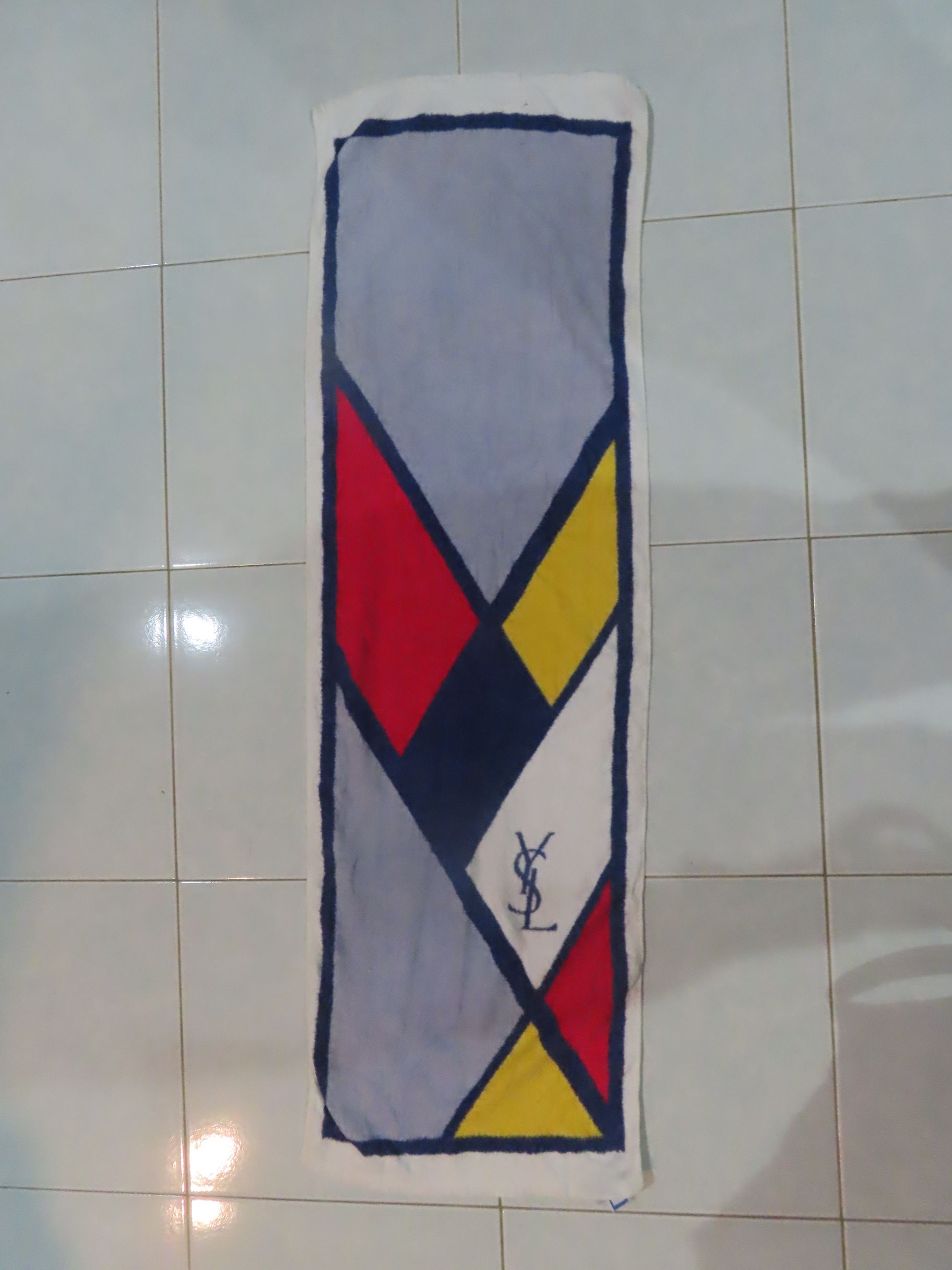 RARE VINTAGE YSL TOWEL