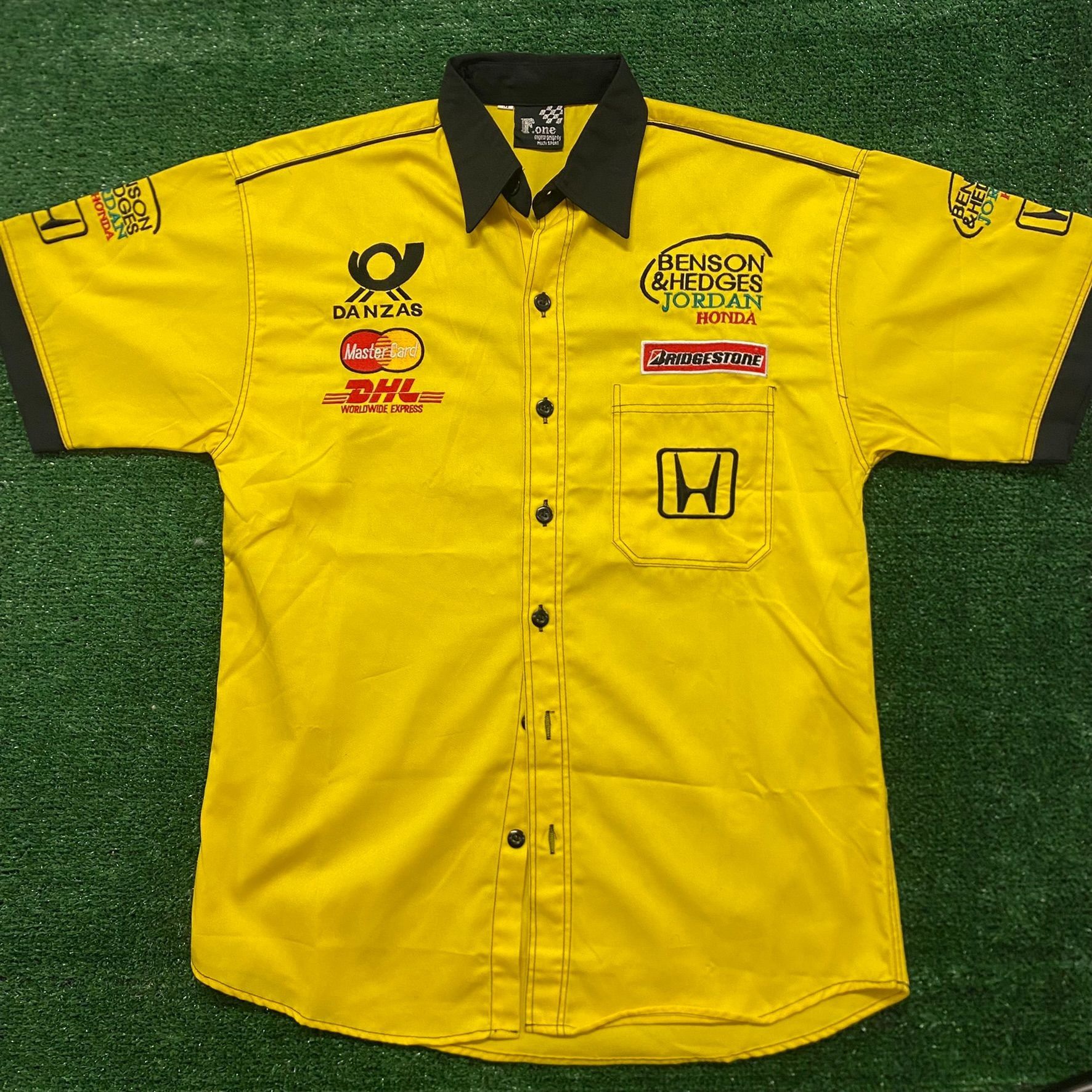 Honda × Streetwear × Vintage Honda DHL Vintage Racing Work Shirt | Grailed