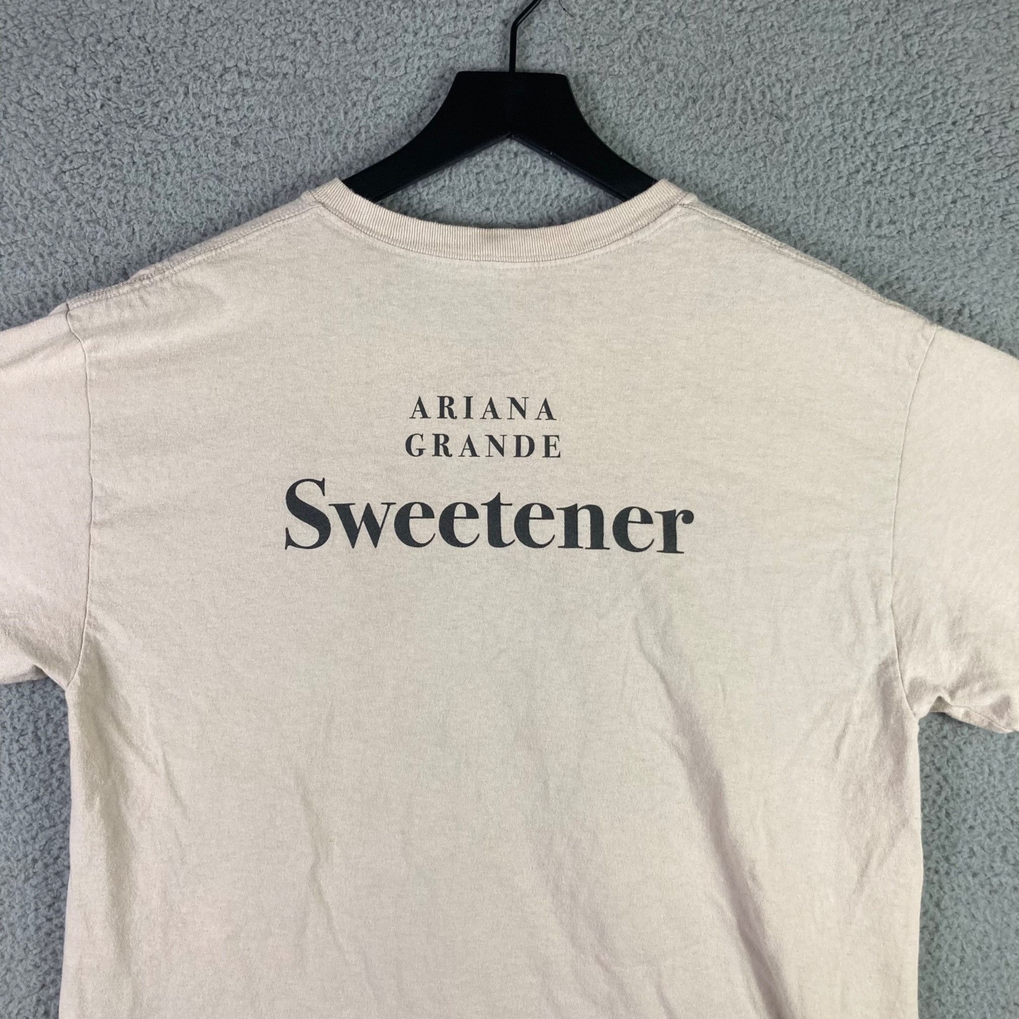 Band Tees Ariana Grande Sweetener World Tour Unisex Adult T-Shirt Size Size US L / EU 52-54 / 3 - 9 Thumbnail