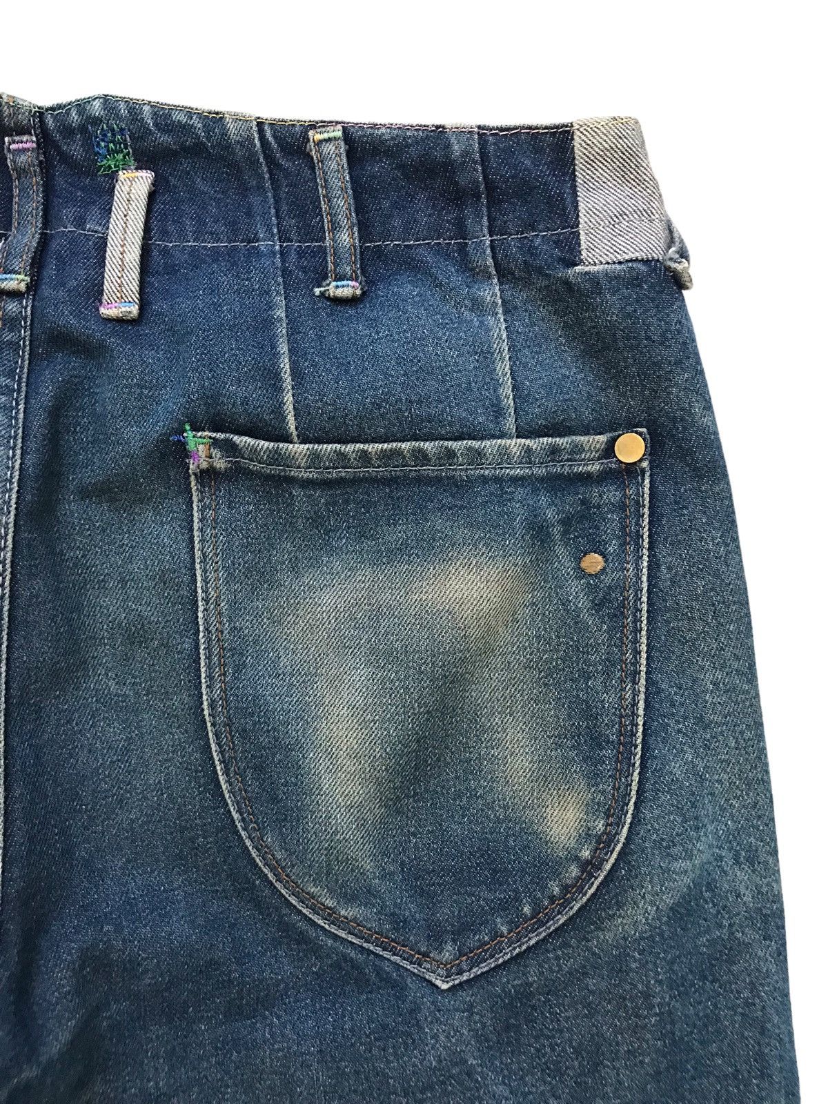 Paul Smith PS Paul Smith Red Ear Antique Wash Denim Jeans Made In Japan Size US 32 / EU 48 - 13 Thumbnail