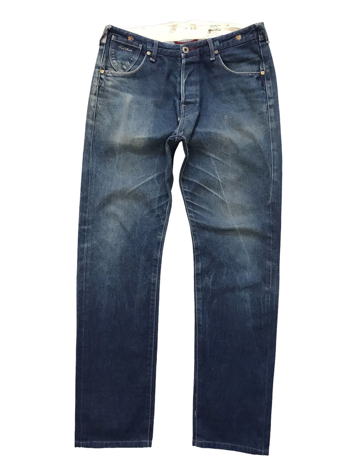 Paul Smith PS Paul Smith Red Ear Antique Wash Denim Jeans Made In Japan Size US 32 / EU 48 - 1 Thumbnail