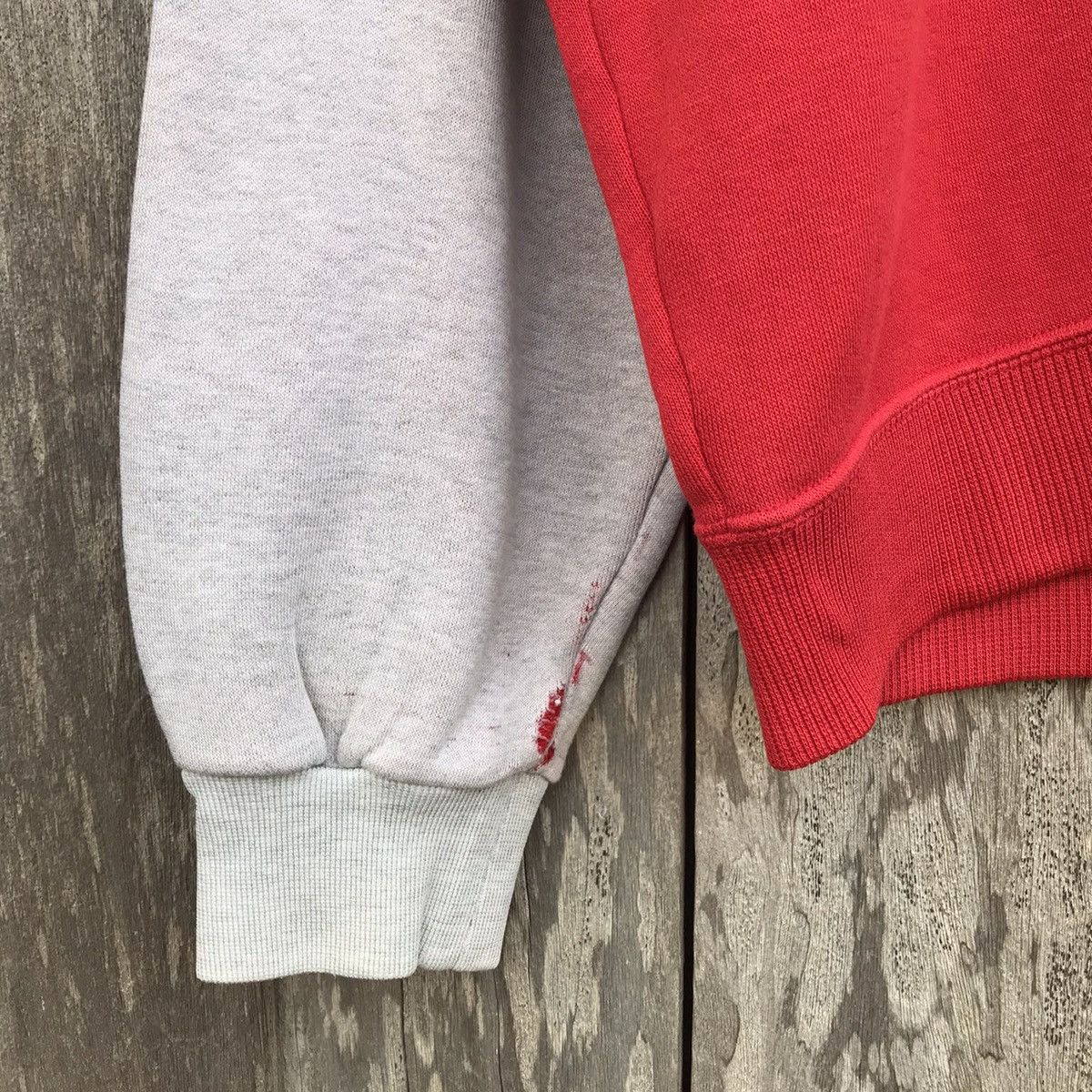 Adidas × Descente × Vintage Vintage Adidas Crewneck Spell Out Sweatshirt Size US L / EU 52-54 / 3 - 4 Thumbnail