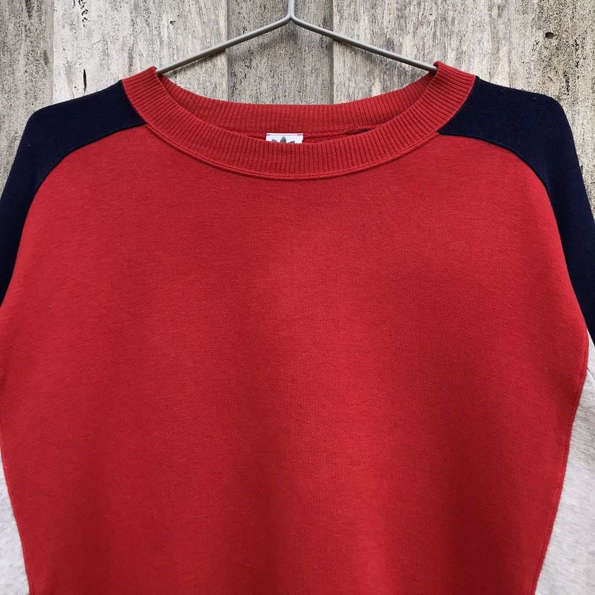 Adidas × Descente × Vintage Vintage Adidas Crewneck Spell Out Sweatshirt Size US L / EU 52-54 / 3 - 2 Thumbnail
