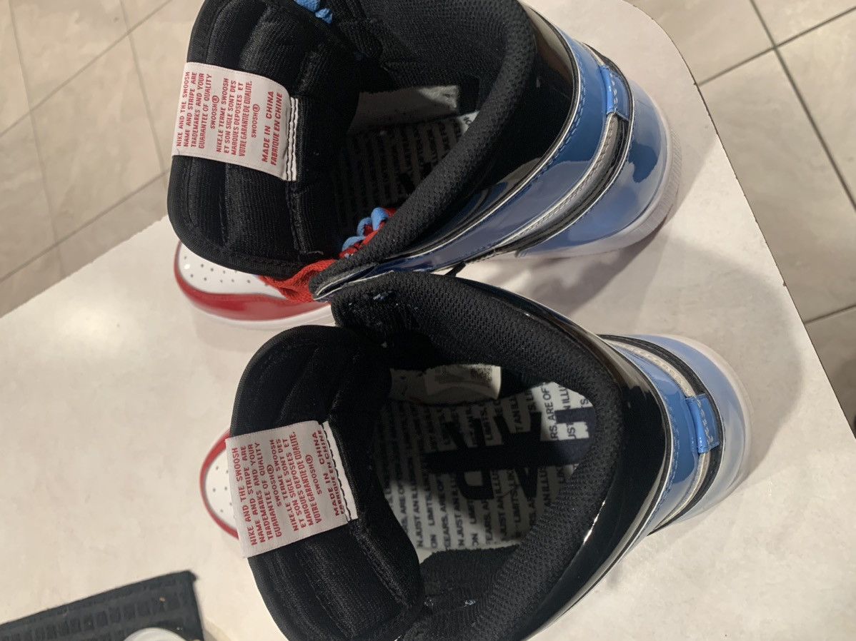 Jordan Brand JORDAN 1 FEARLESS UNC TO CHI Size US 10.5 / EU 43-44 - 4 Thumbnail