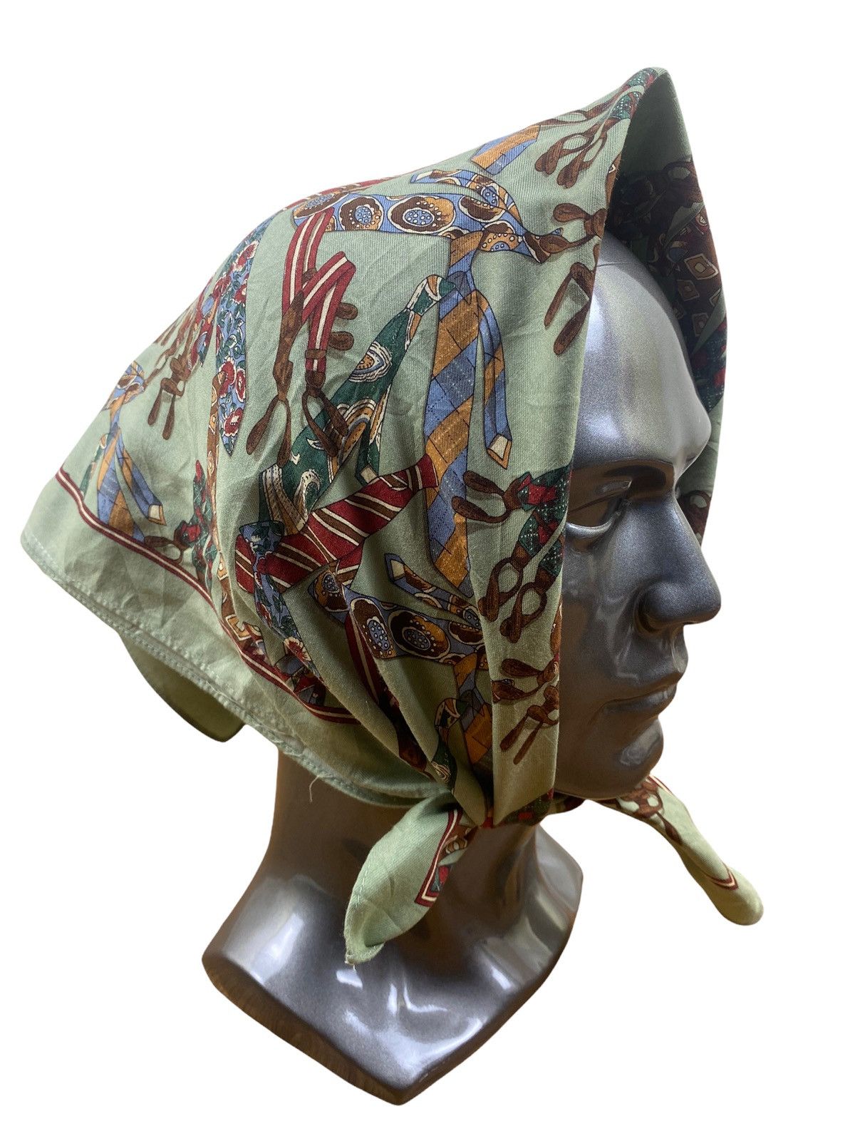 Polo Ralph Lauren Necktie Print Handkerchief Neckerchief
