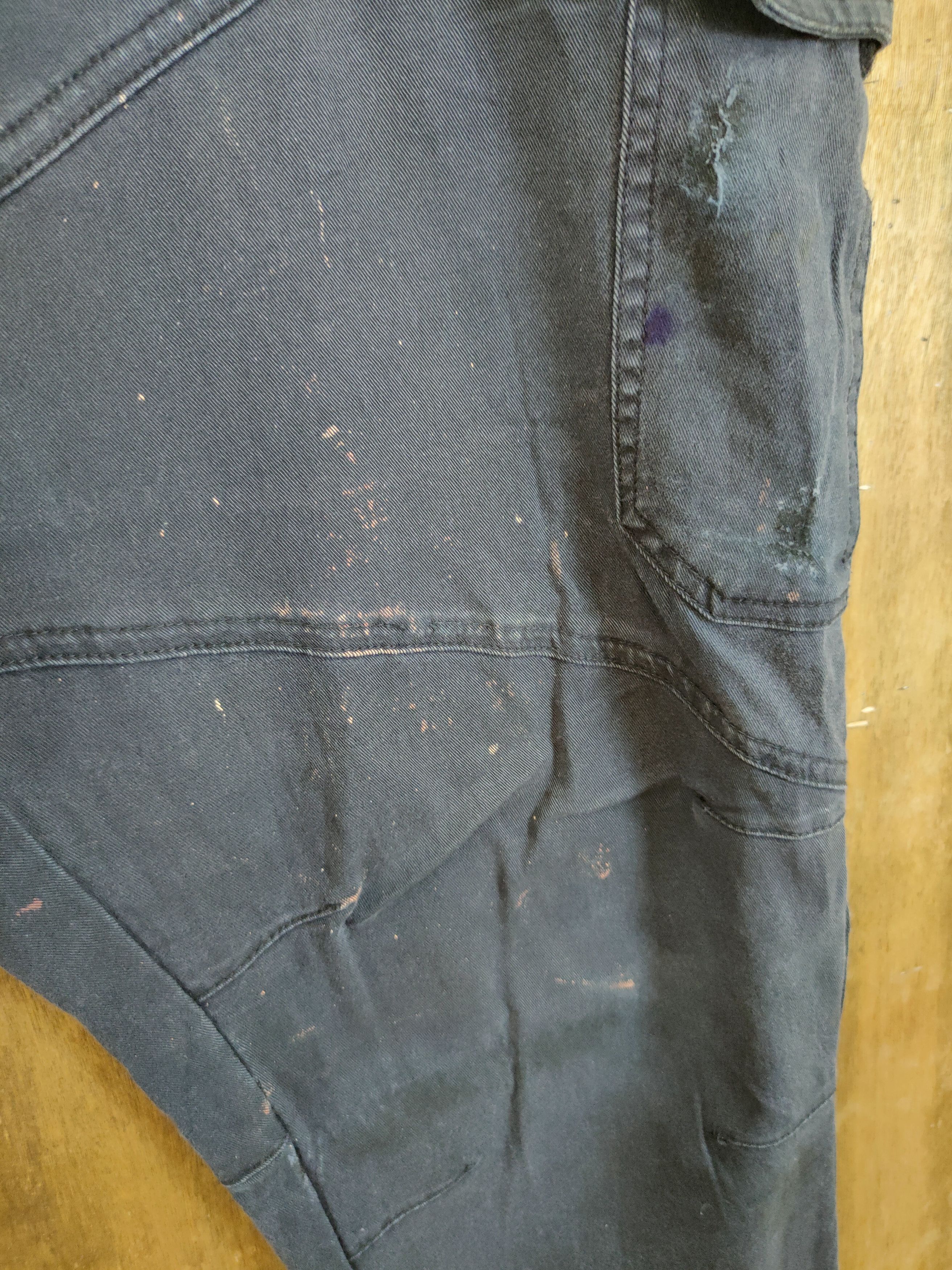 Japanese Brand × Vintage Tora jogger painter splash paint cargo pants #46-871 Size US 35 - 9 Thumbnail
