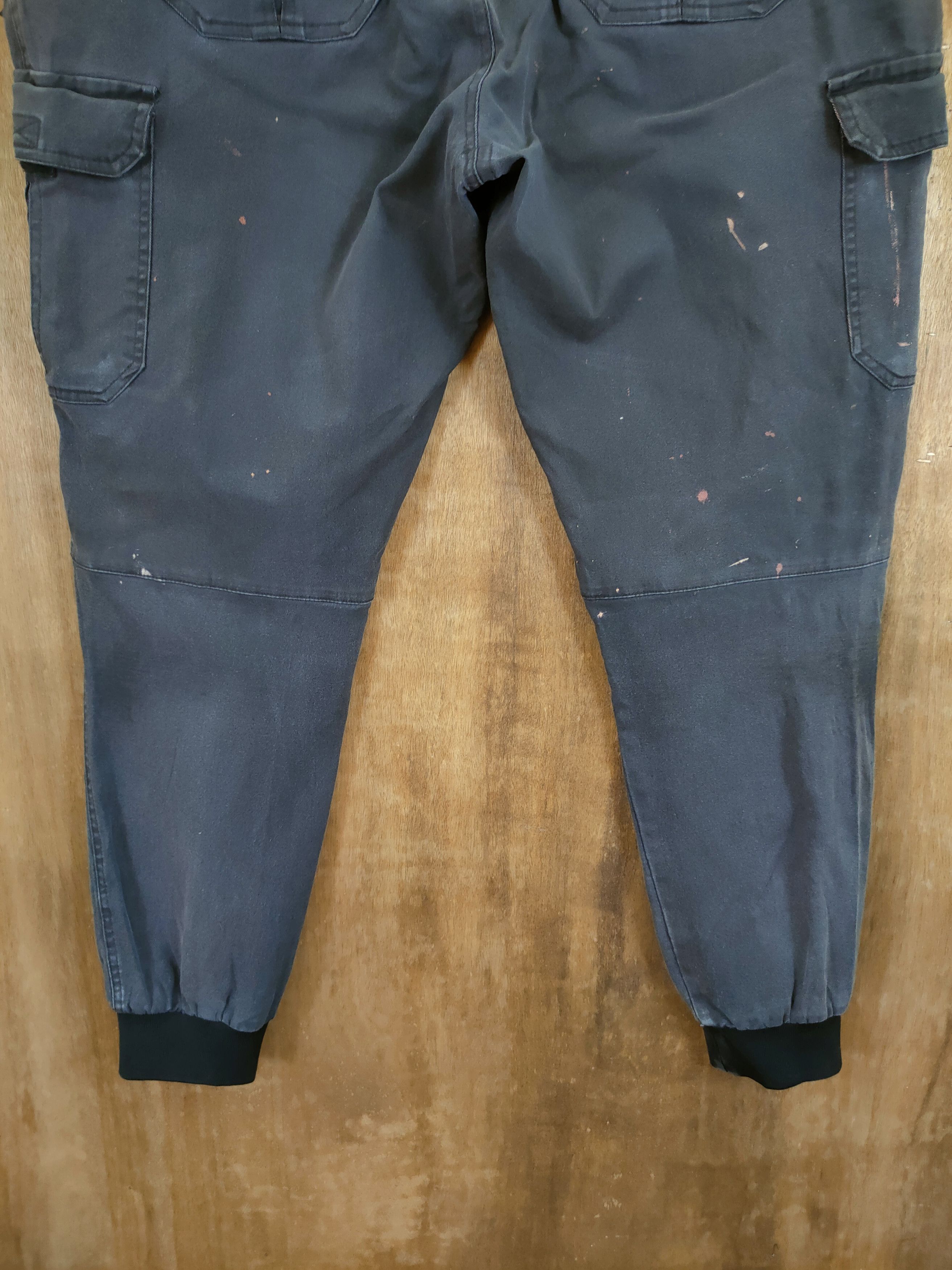 Japanese Brand × Vintage Tora jogger painter splash paint cargo pants #46-871 Size US 35 - 11 Thumbnail