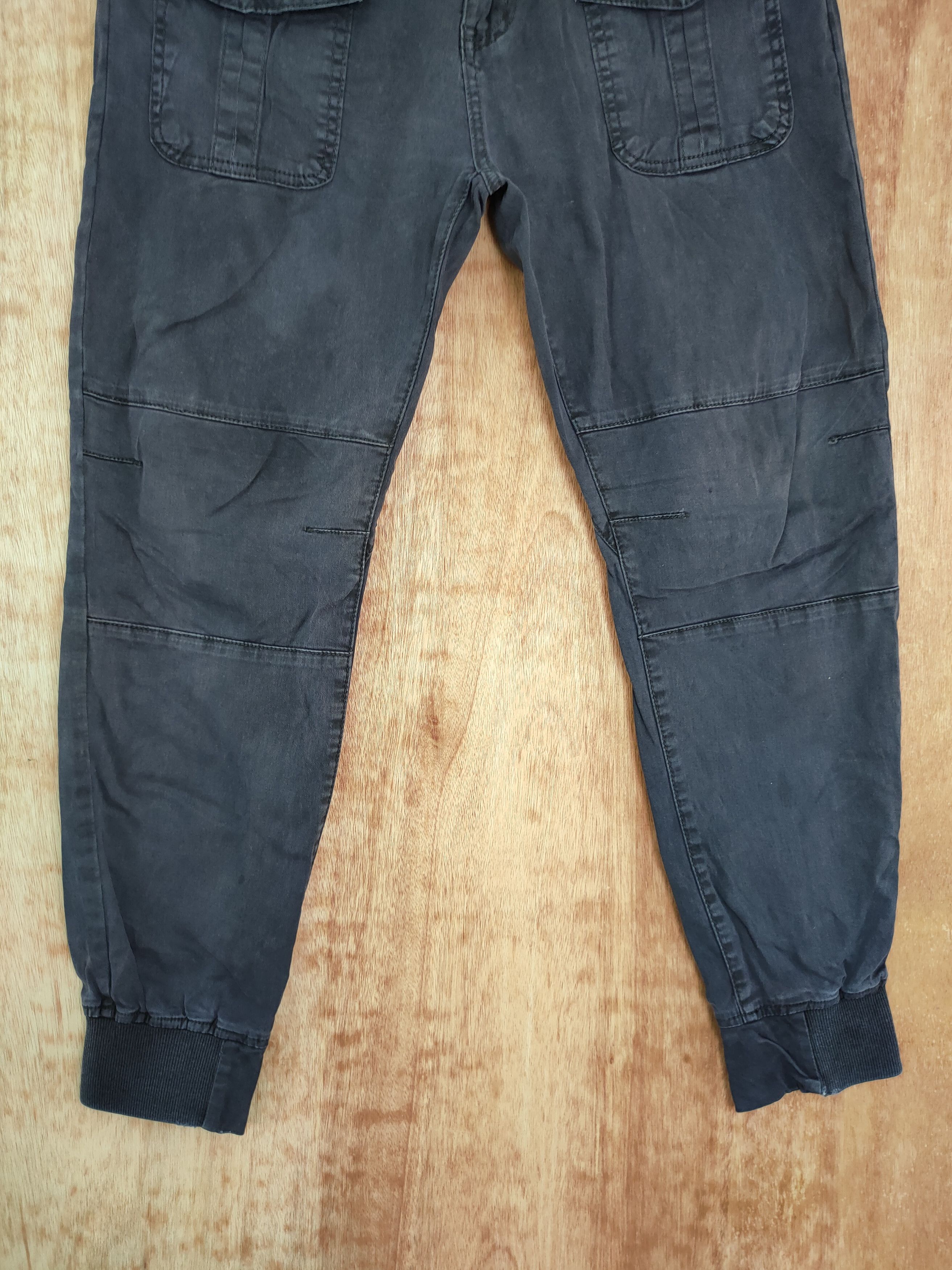 Faded Glory DLL Jean Bank denim faded jogger cargo pants #251 Size US 31 - 2 Thumbnail