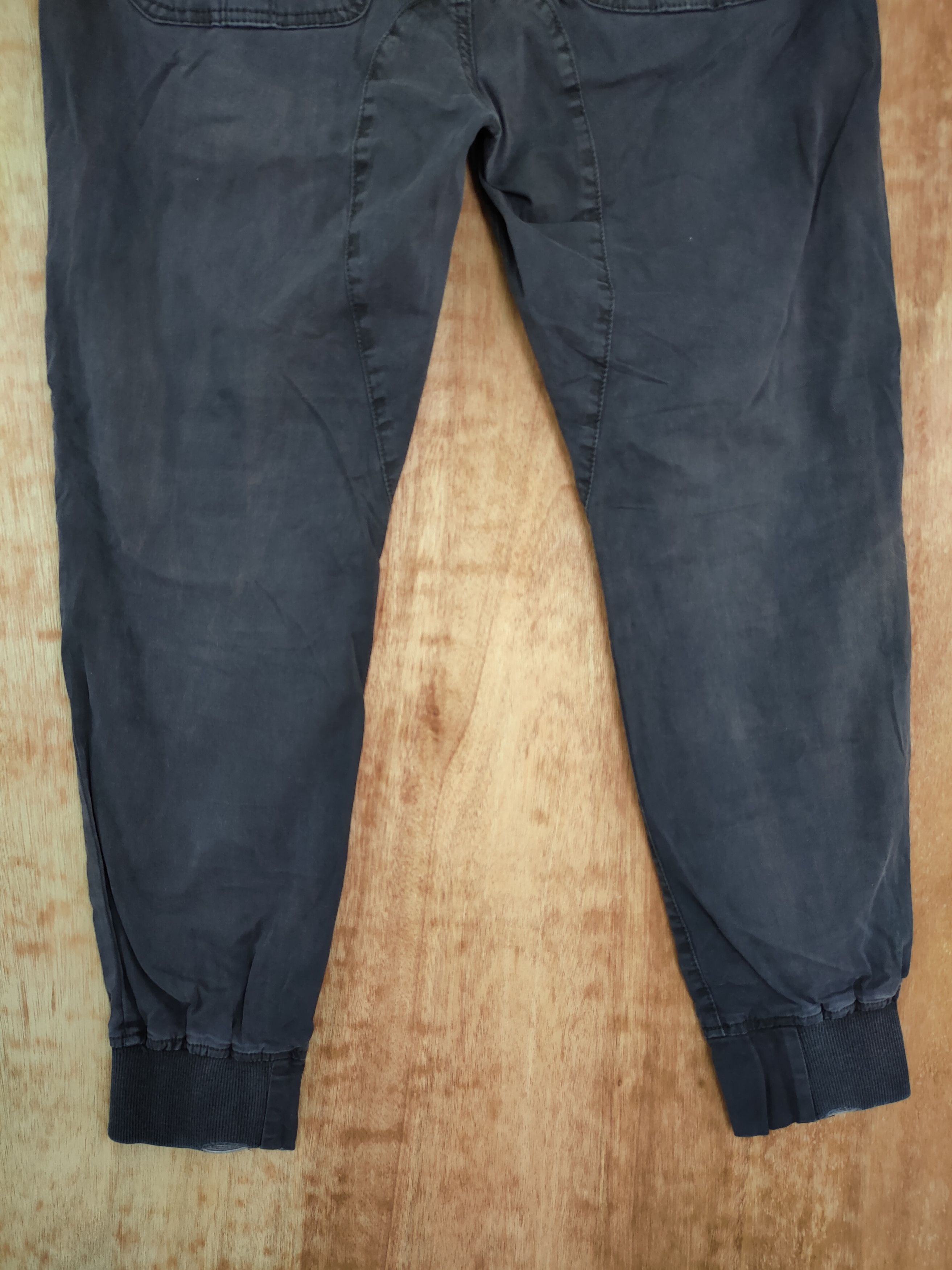 Faded Glory DLL Jean Bank denim faded jogger cargo pants #251 Size US 31 - 7 Thumbnail