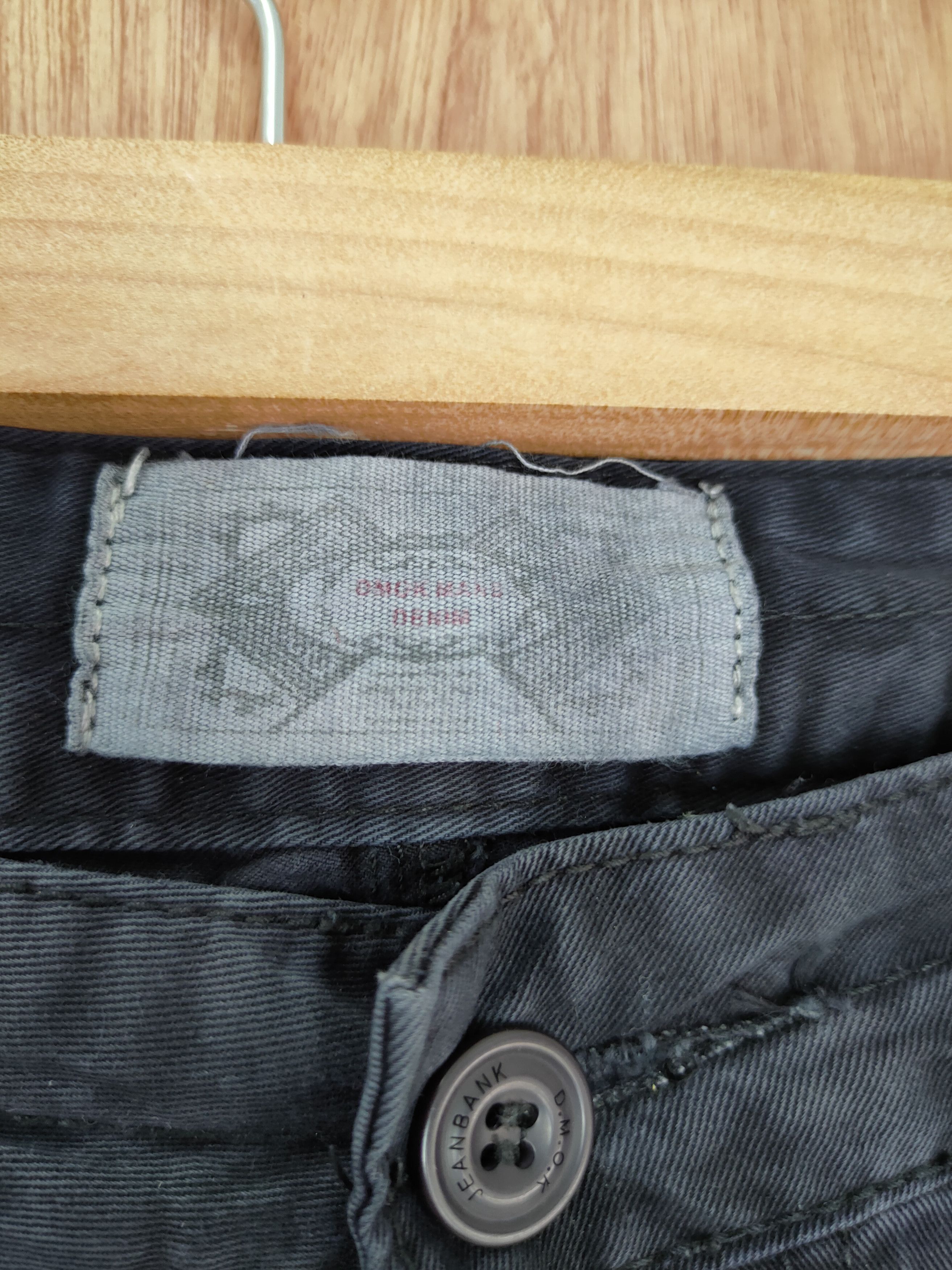 Faded Glory DLL Jean Bank denim faded jogger cargo pants #251 Size US 31 - 5 Thumbnail
